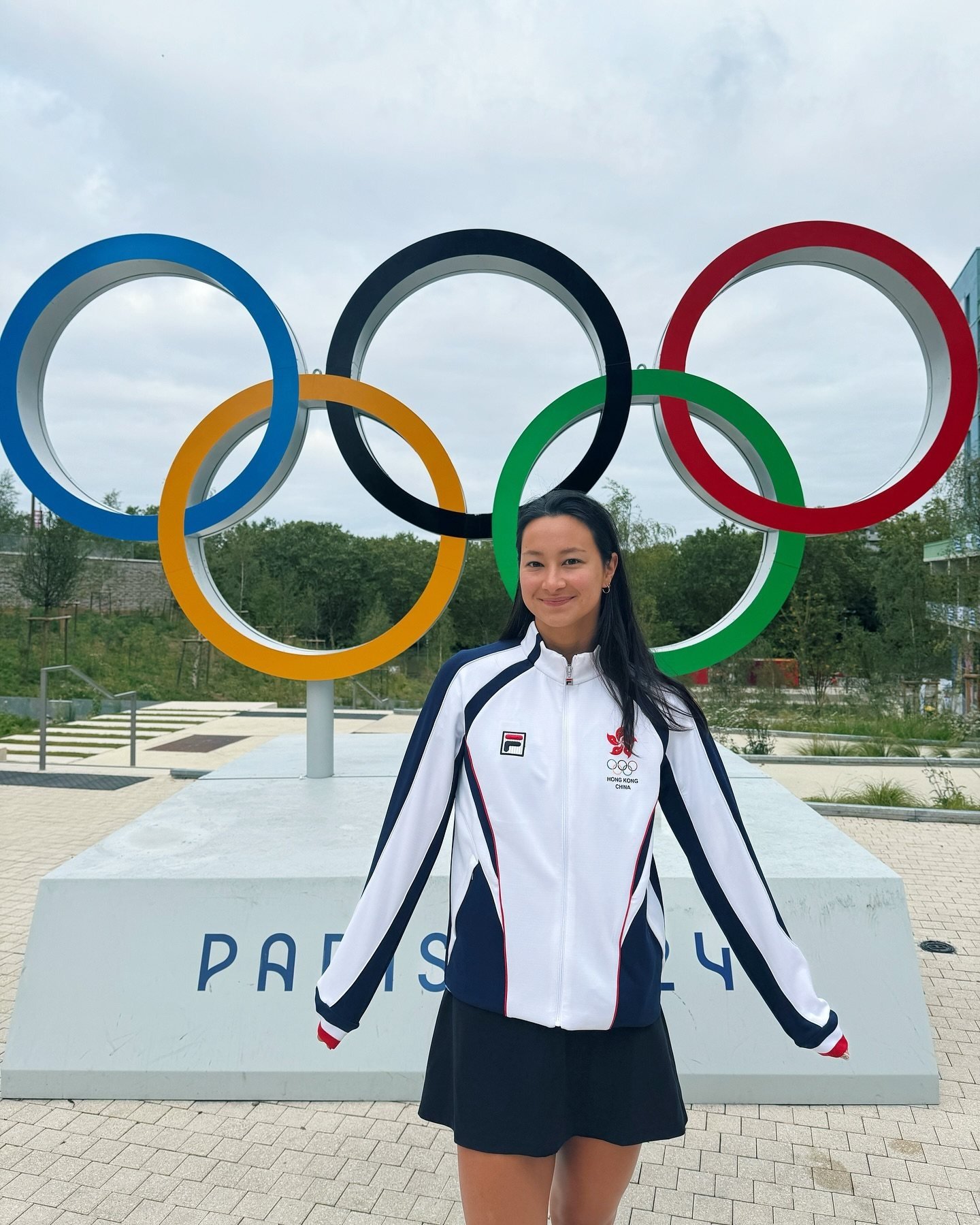 Hong Kong swimmer Camille Cheng poses for a photo ahead of this year’s Summer Olympic Games in Paris. Photo: instagram.com/camillelcheng