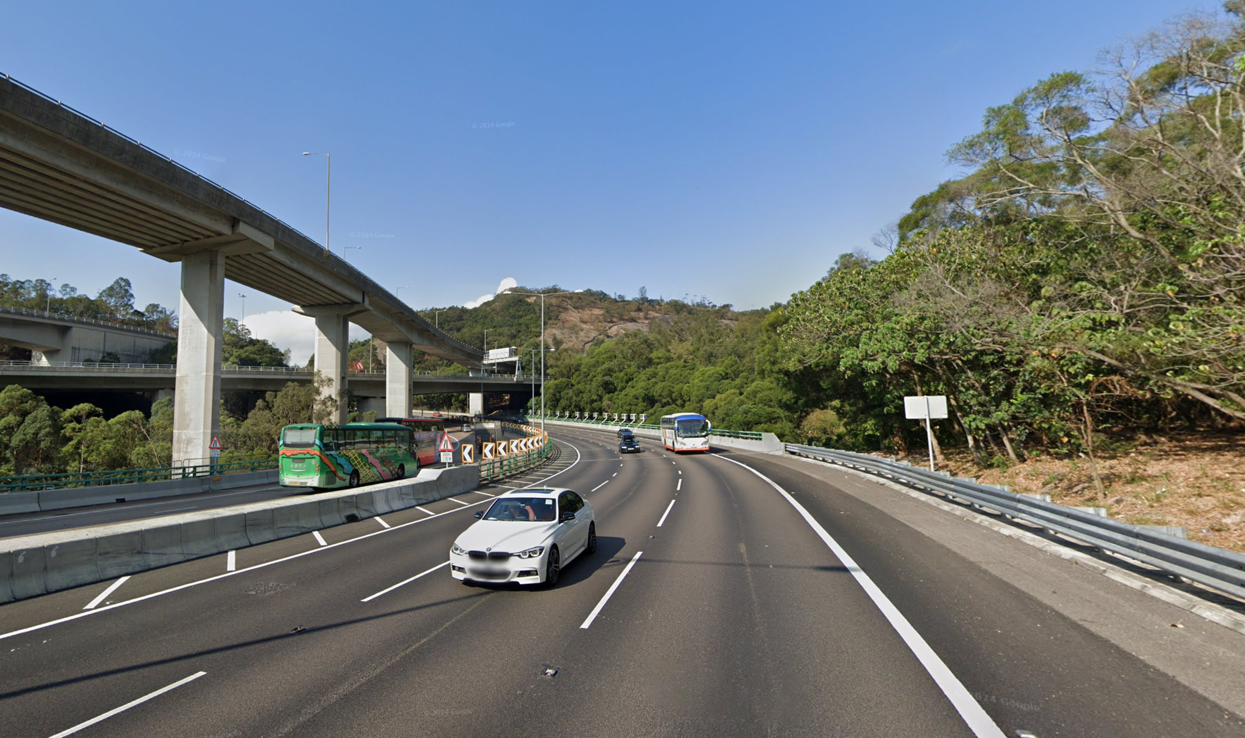 Tuen Mun Road. Police are still working to uncover the man’s identity and the cause of his death. Photo: Google Maps