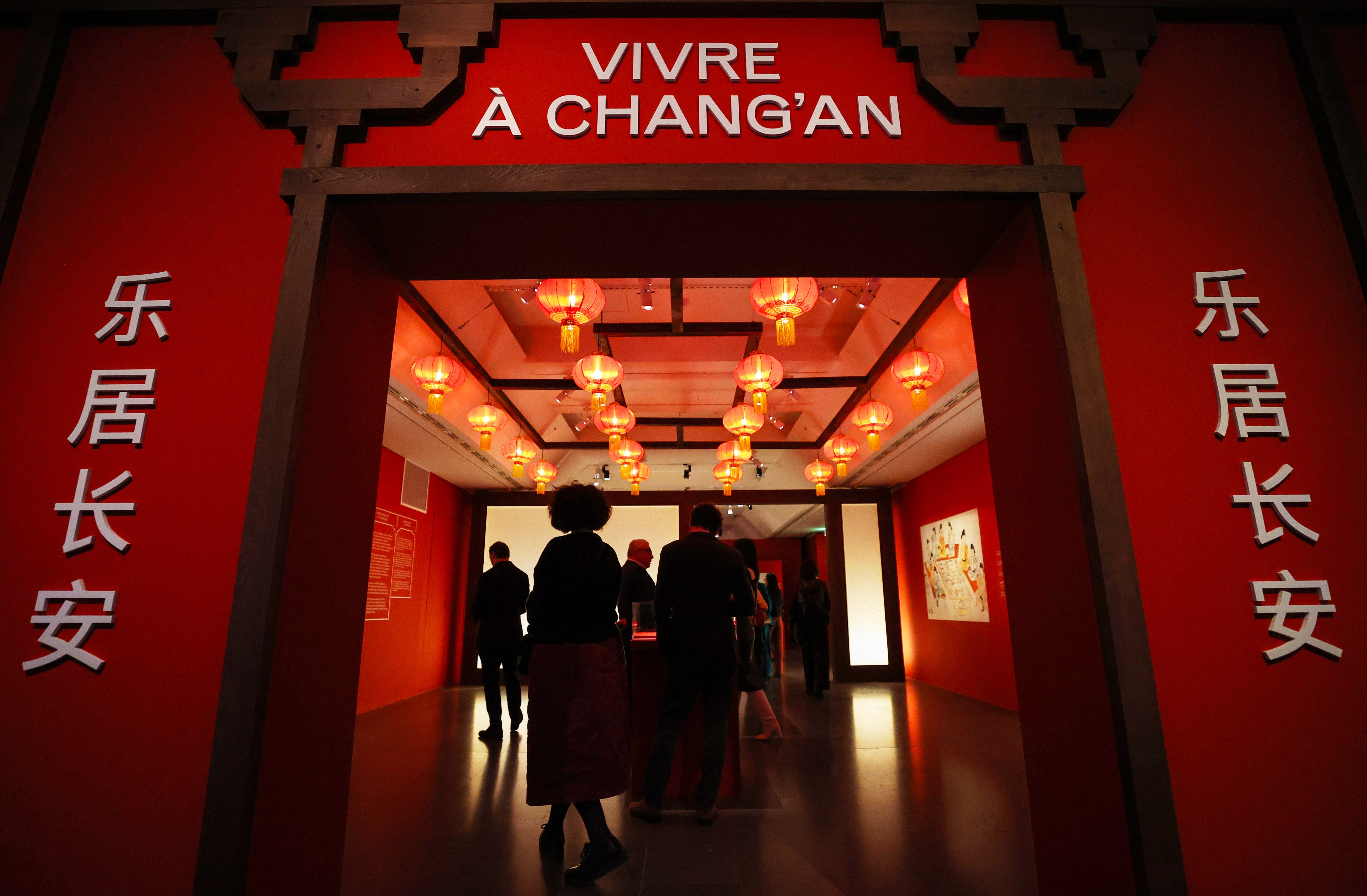 Chinese artefacts were sent to France for an exhibition at the Guimet-National Museum of Asian Arts in Paris which showcased treasures from the Tang dynasty. Photo: Xinhua