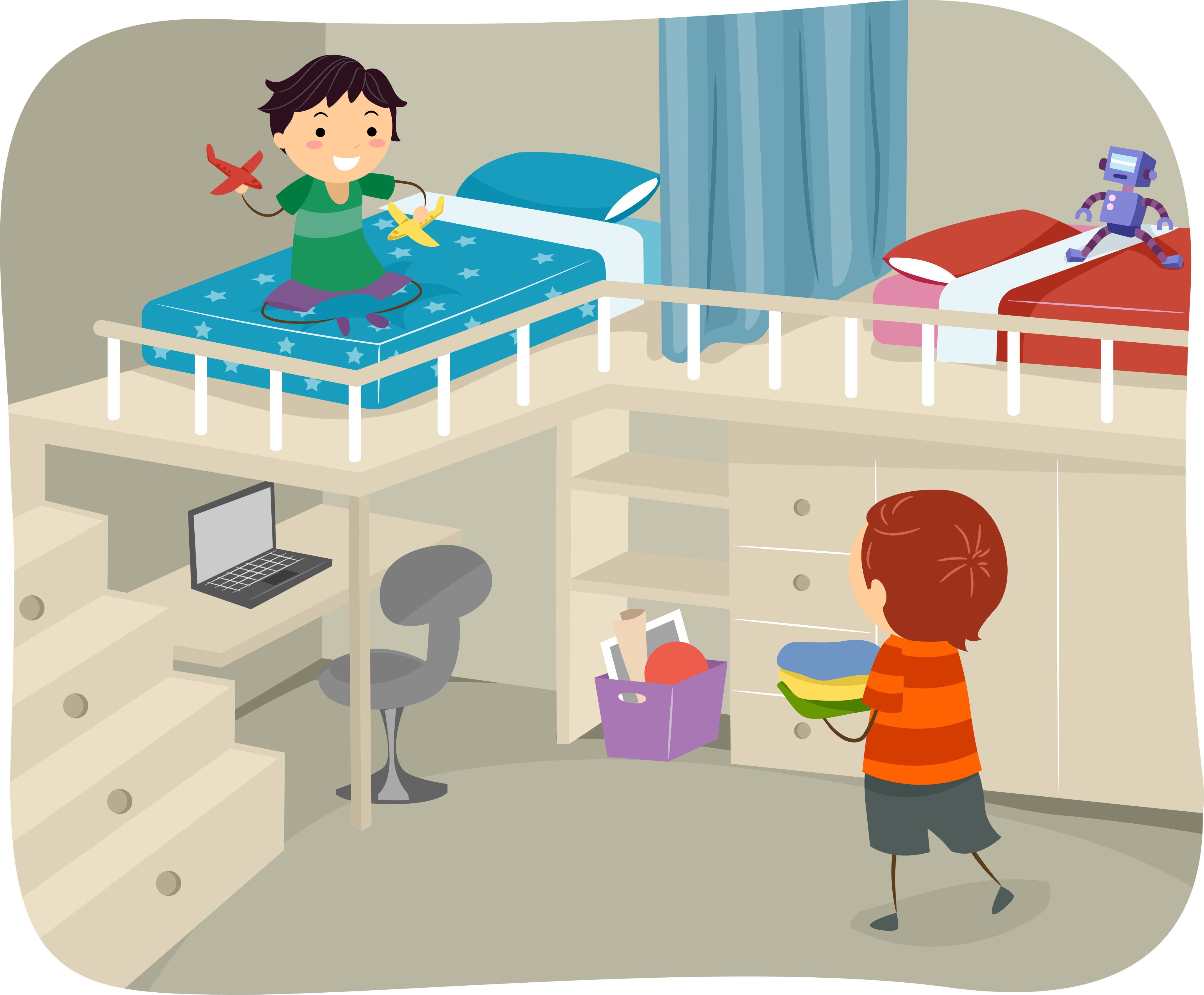 I don’t want to share a room with my younger brother. What should I do? Photo: Shutterstock 