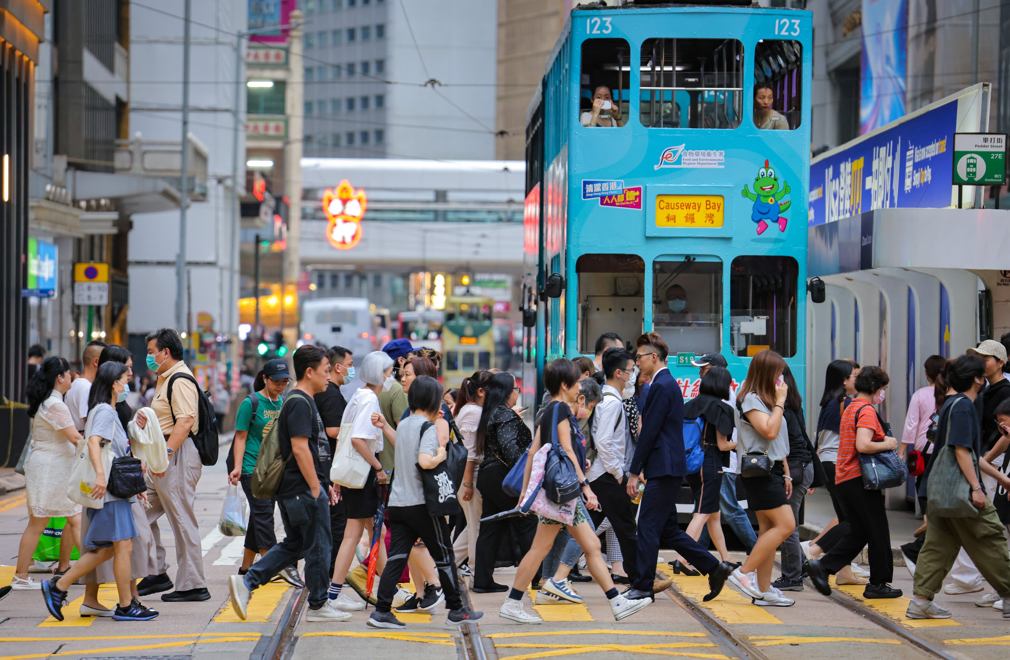 Hong Kong is also set to record a budget deficit surpassing the government’s earlier prediction. Photo: Jelly Tse