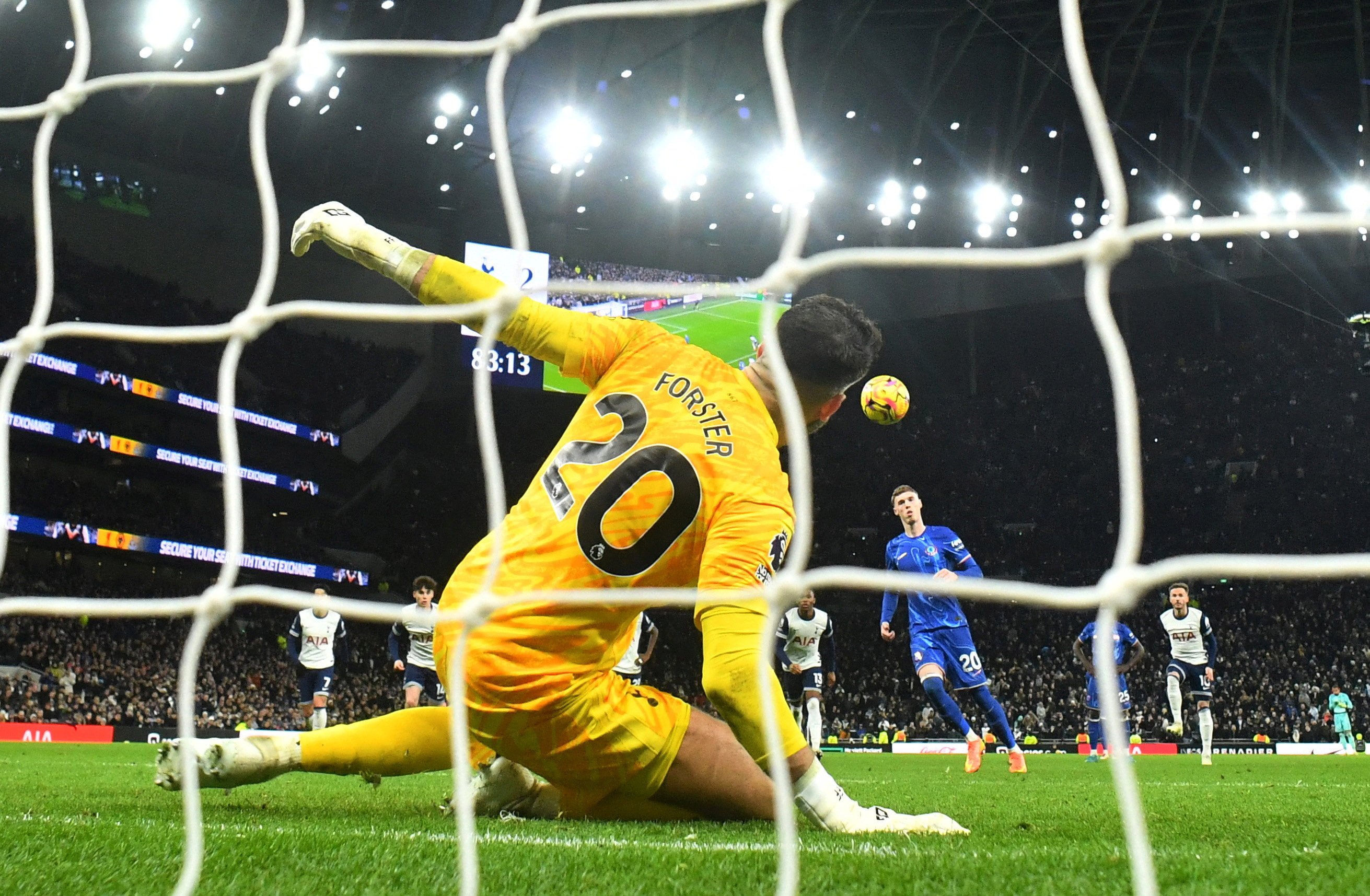 Cole Palmer’s cheeky penalty put the exclamation point on a signature win for Chelsea at Tottenham. Photo: Reuters 