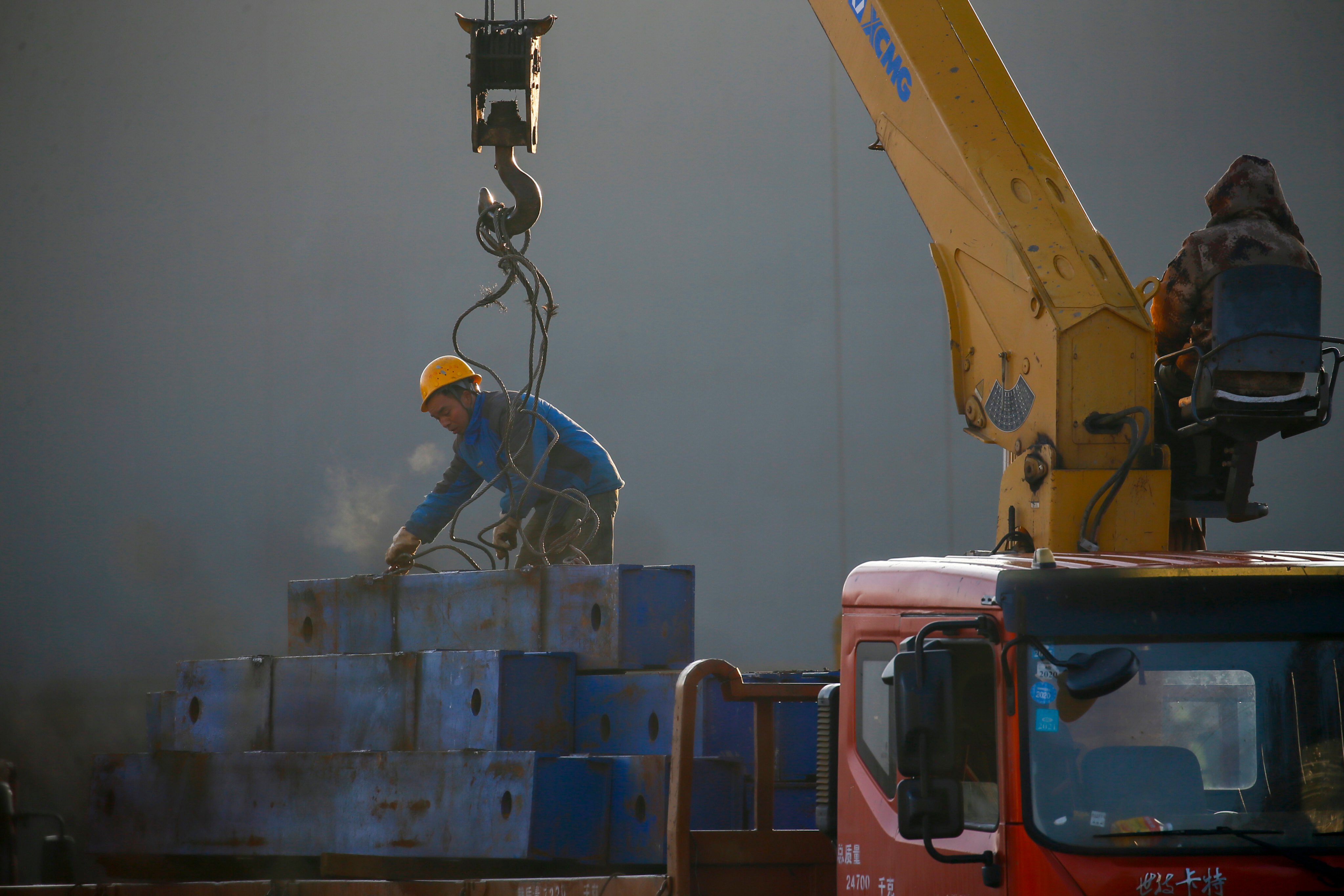 Urban infrastructure construction, as seen here in Yunnan province this month, will help drive investment that supports China’s economy in the coming years. Photo: Xinhua