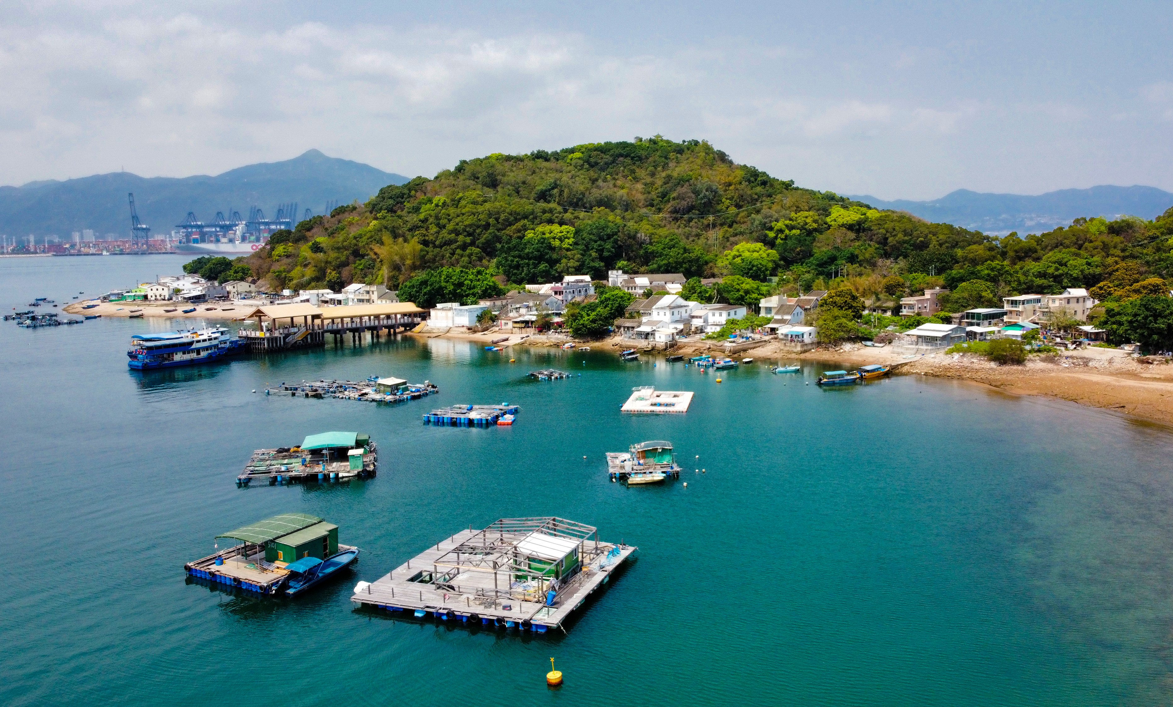 Crooked Island (Kat O) in Hong Kong’s northeast New Territories. Photo: Warton Li