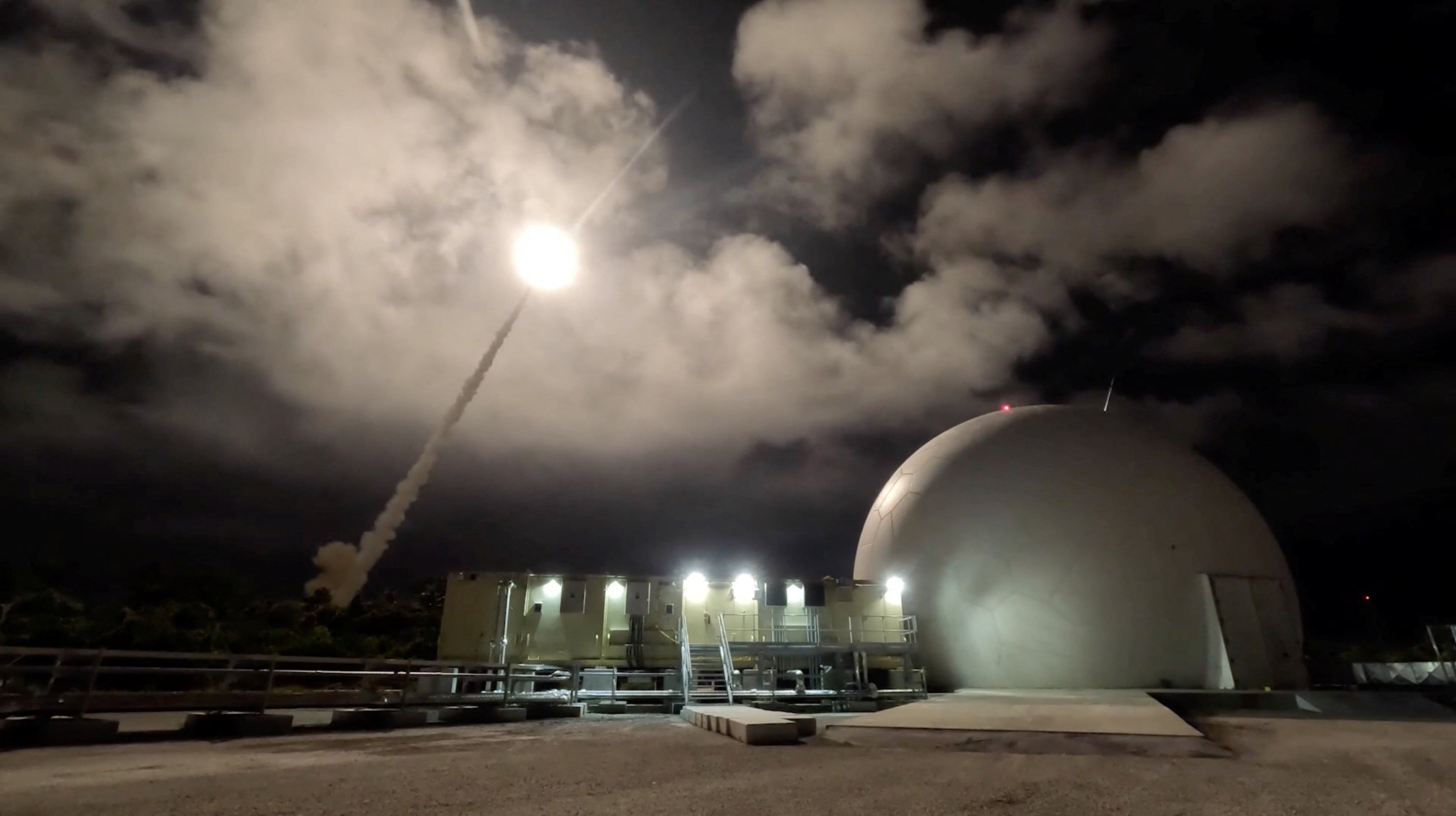 A Standard Missile-3 Block IIA is launched by the Aegis Guam System during the US Missile Defence Agency’s  test at Andersen Air Force Base on December 10. Photo: Handout/Reuters