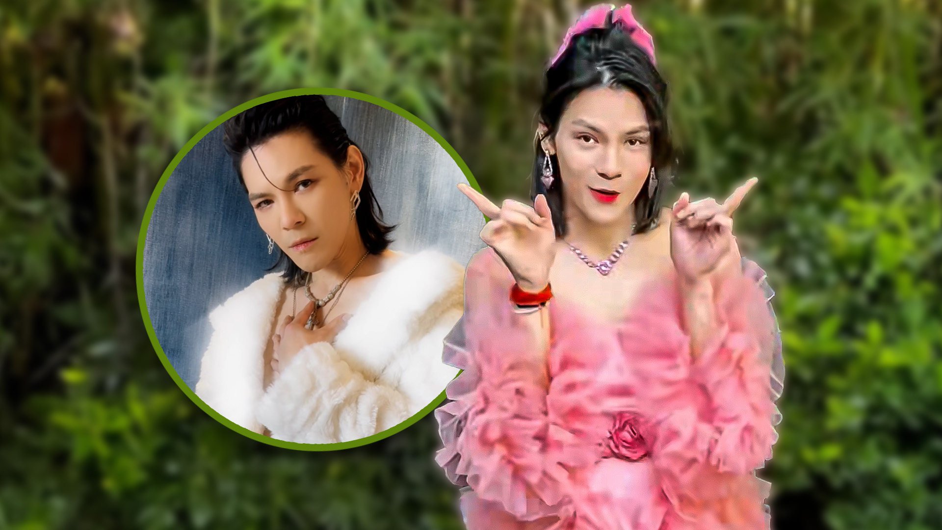 This Hong Kong model and KOL, famous in drag, managed to generate US$7 million in online sales in two days. Photo: SCMP composite/Douyin