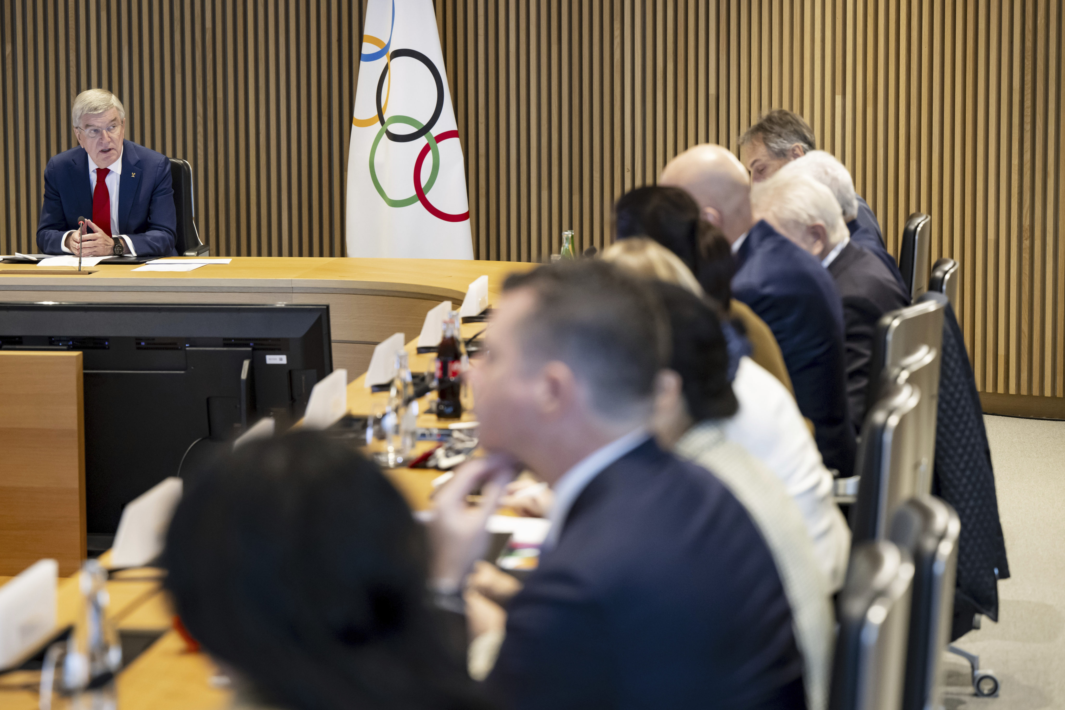 Watanabe says the IOC’s decision-making process, which, under Thomas Bach (left), has seen more powers directed to the president and the executive board, needs to be reviewed. Photo: AP