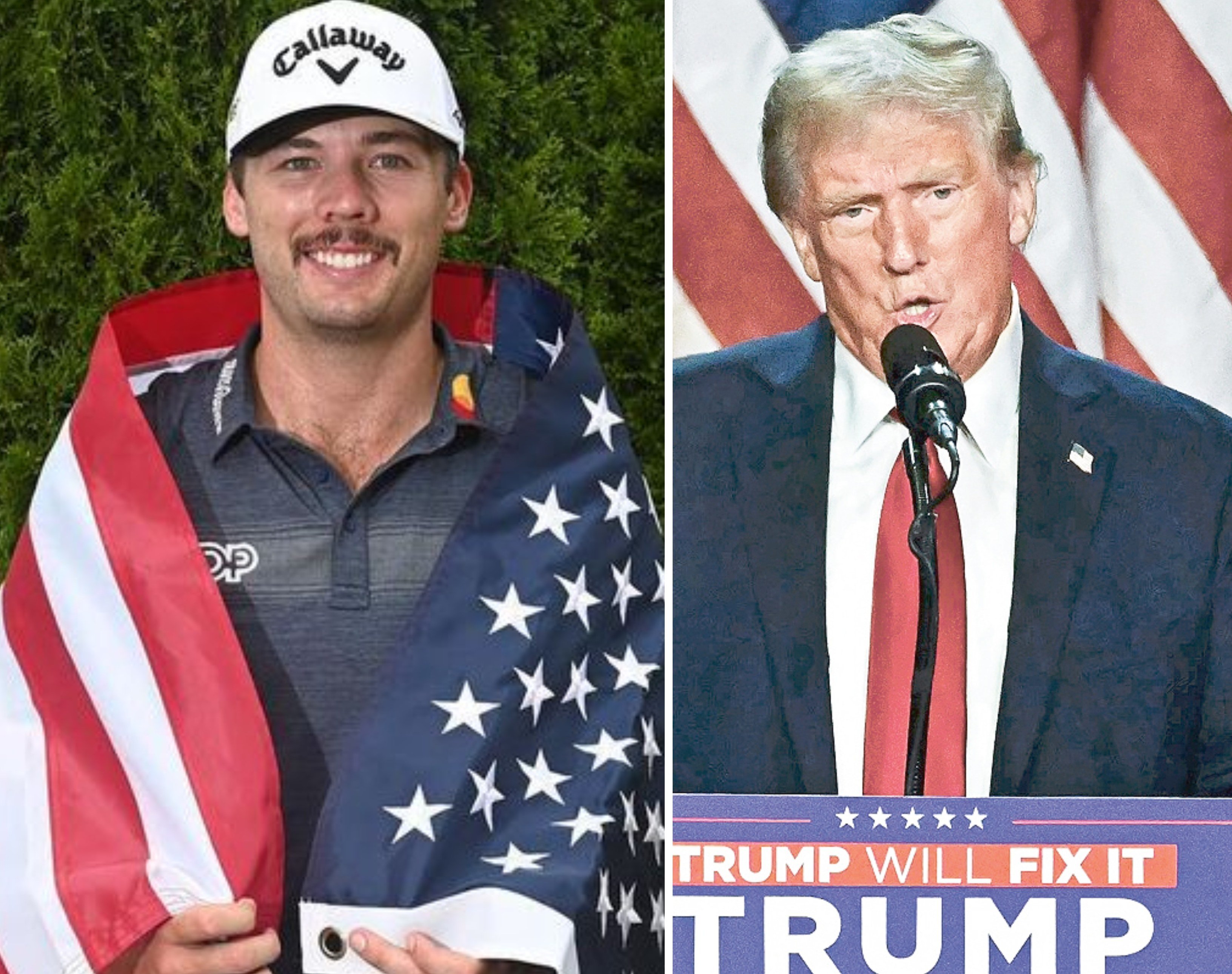 Who is Sam Burns, the Maga-loving golfer who boasted about playing golf with Donald Trump and hanging out with Elon Musk? Photos: @samburns66/Instagram; Digitimes Tech News