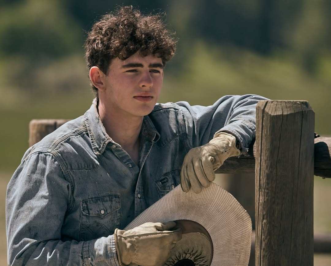 Finn Little, who plays Carter on Yellowstone, has gone from boy to man before viewers’ eyes. Photo: @finn_little_official/Instagram 