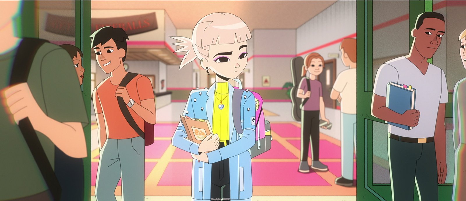 Jentry (voiced by Ali Wong) in Jentry Chau vs the Underworld. Creator Echo Wu says many things in the show, a coming-of-age story set in Texas that borrows from Chinese folk tales, are “close to my own childhood experience”. (Netflix/TNS)