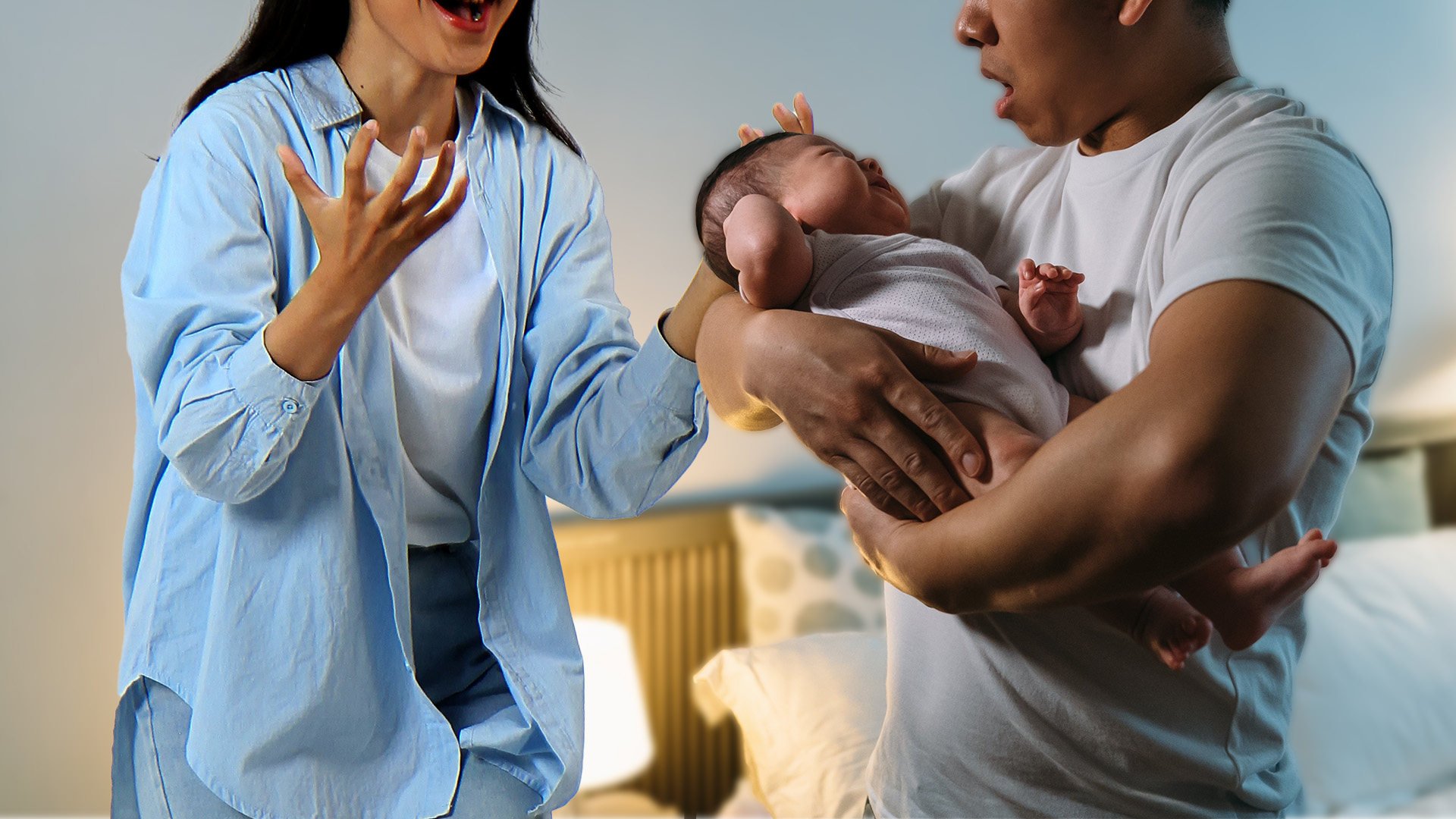 A Chinese father was sentenced to four years in prison for killing his baby daughter by throwing her from a flat during a dispute with his wife. Photo: SCMP composite/Shutterstock