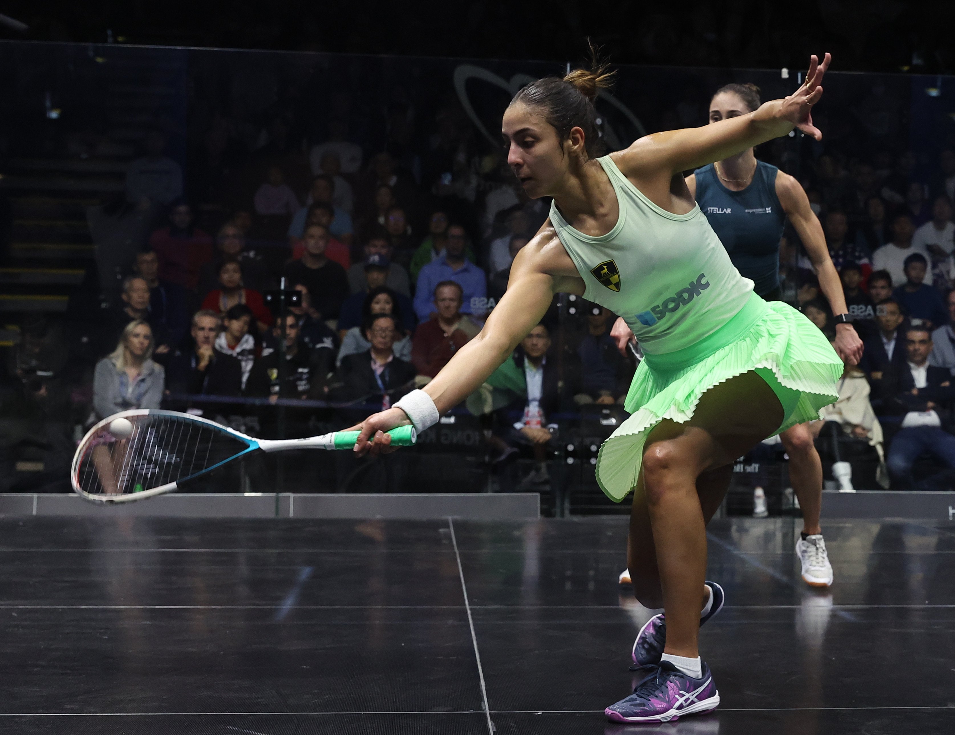 Hania El Hammamy is aiming for her second World Squash Team Championships title with Egypt. Photo: Edmond So