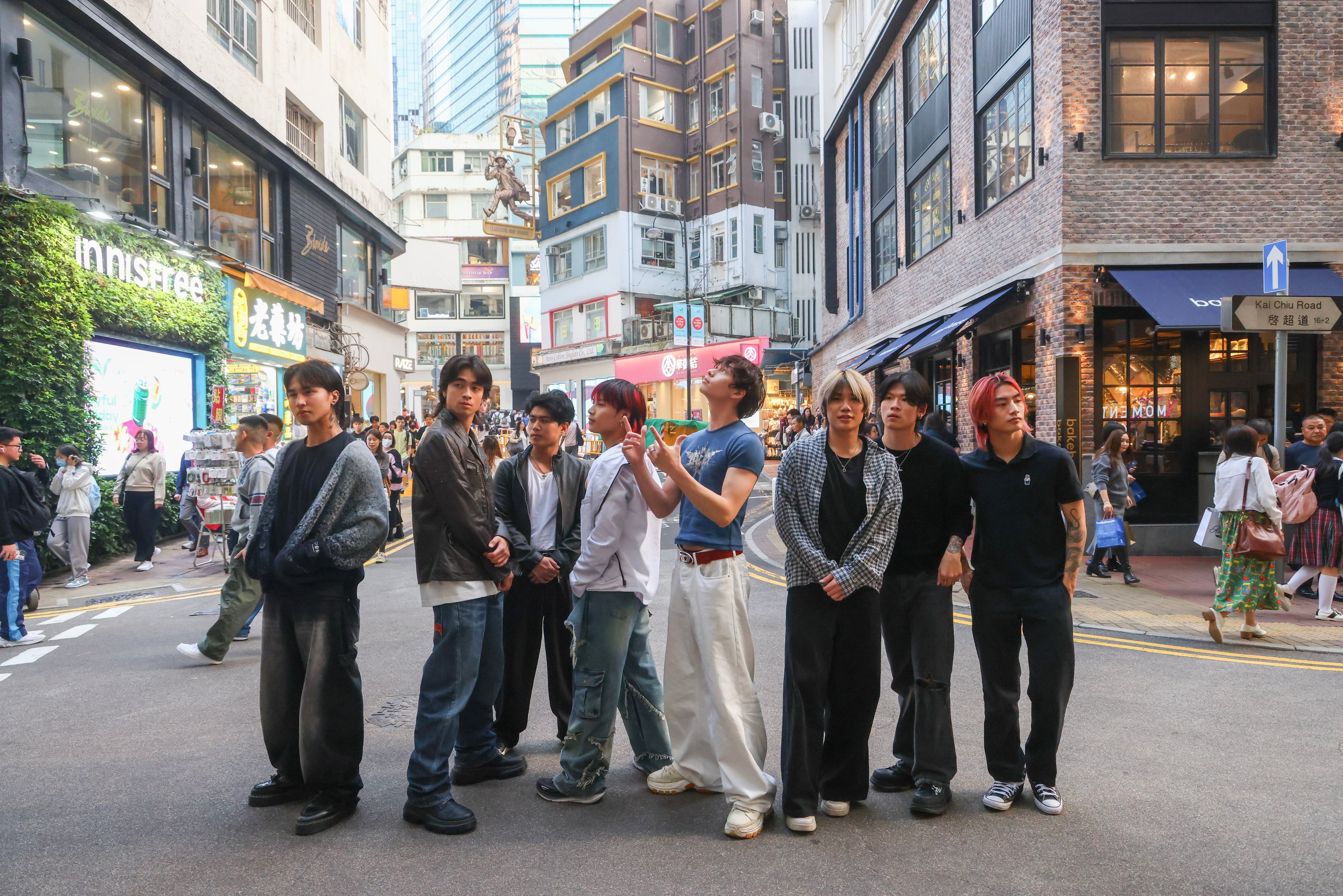 North Star Boys in Causeway Bay, in Hong Kong. Photo: Dickson Lee