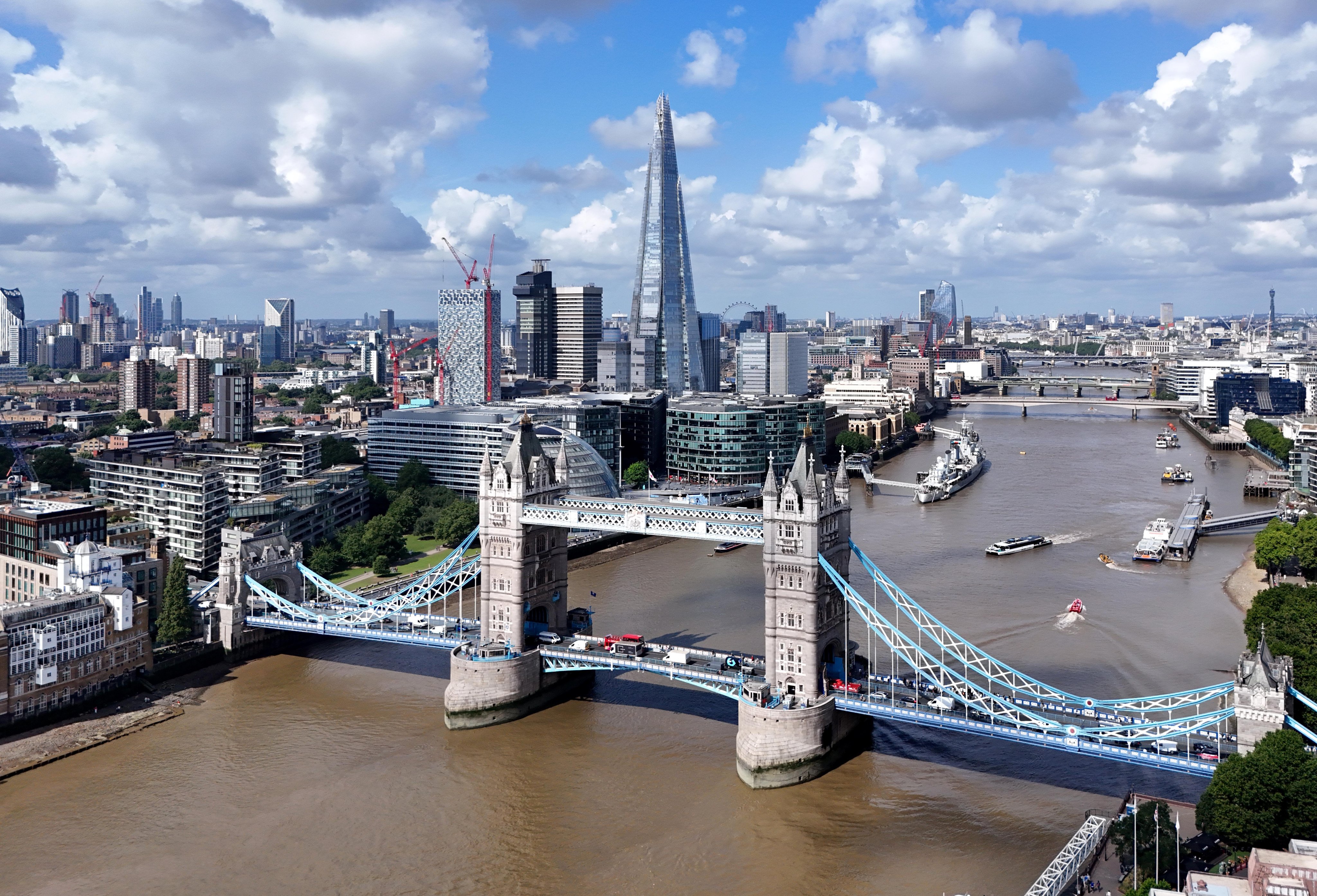 Tower Bridge in London. High childcare costs present significant barriers to entering the workforce, according to a think tank’s report on Hongkongers settling in the UK. Photo: EPA-EFE