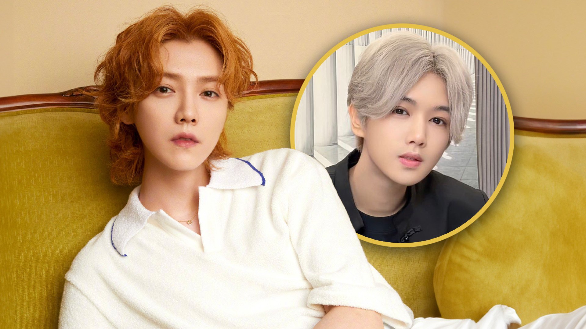 Ling Dale, right, has built a highly lucrative career by impersonating the famous Mandopop star Lu Han, left. Photo: SCMP composite/Weibo