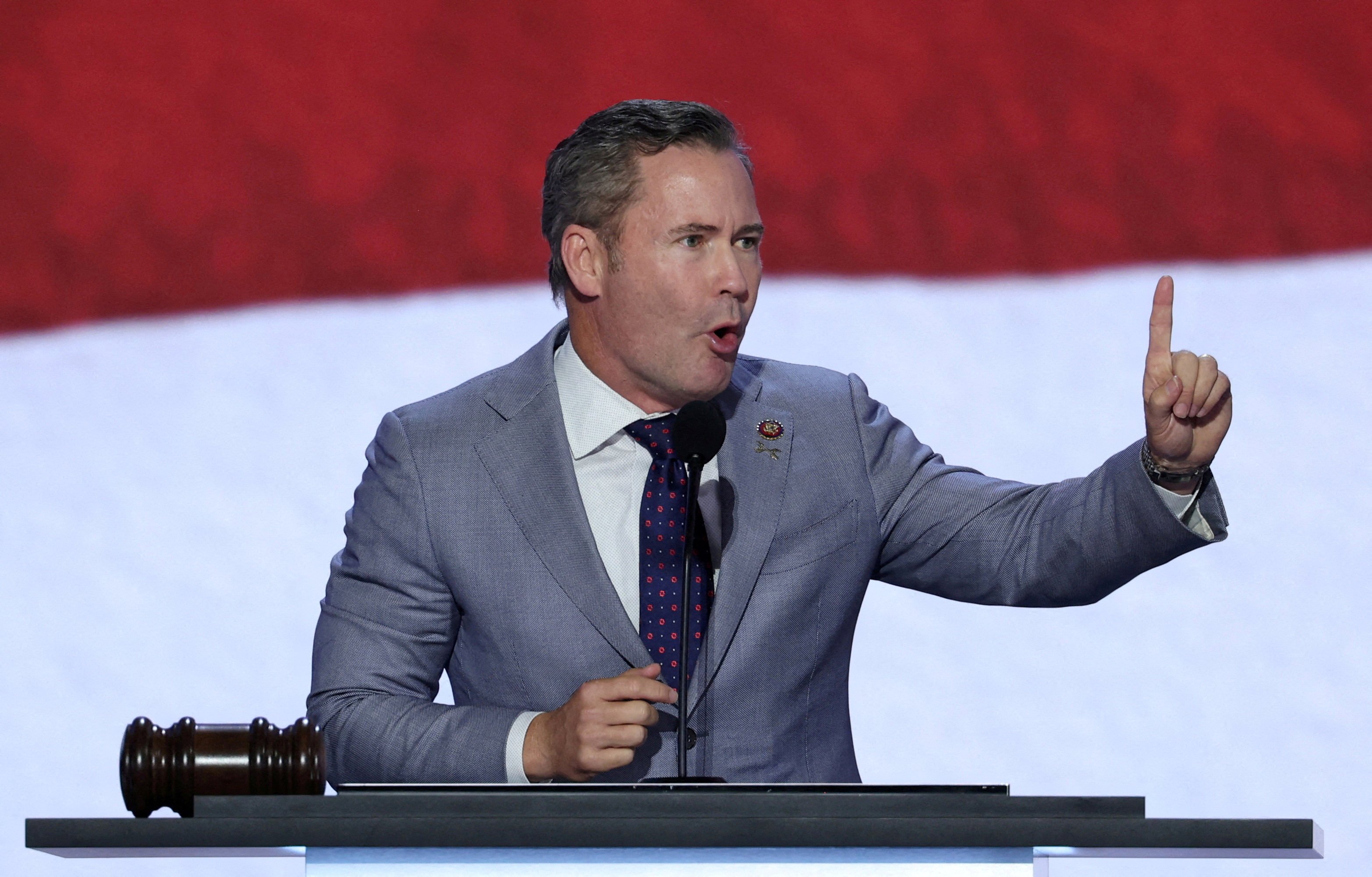 Congressman Mike Waltz, Donald Trump’s pick for national security adviser. Photo: Reuters