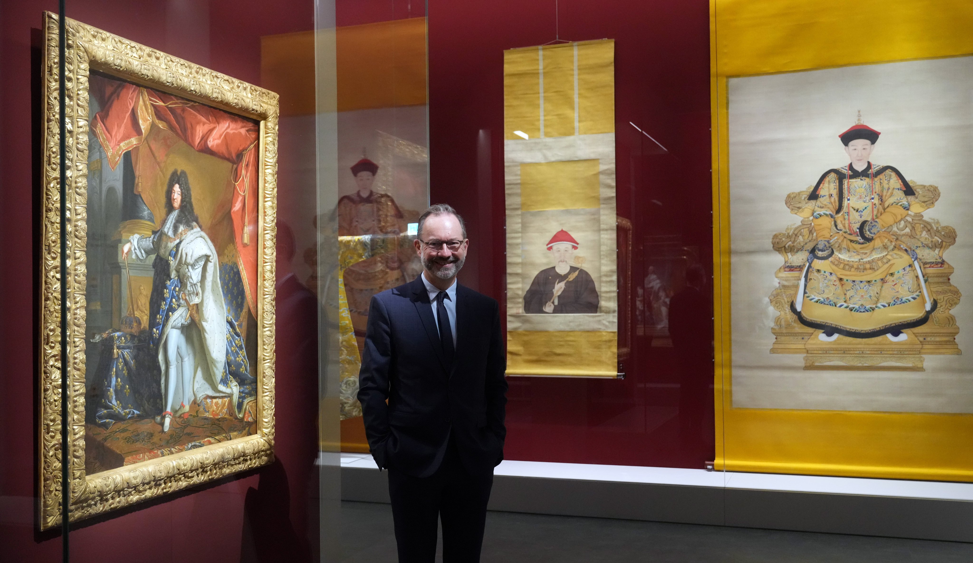 Laurent Salome, director of the National Museum of the Palaces of Versailles and Trianon, at the Hong Kong Palace Museum. Photo: Sam Tsang