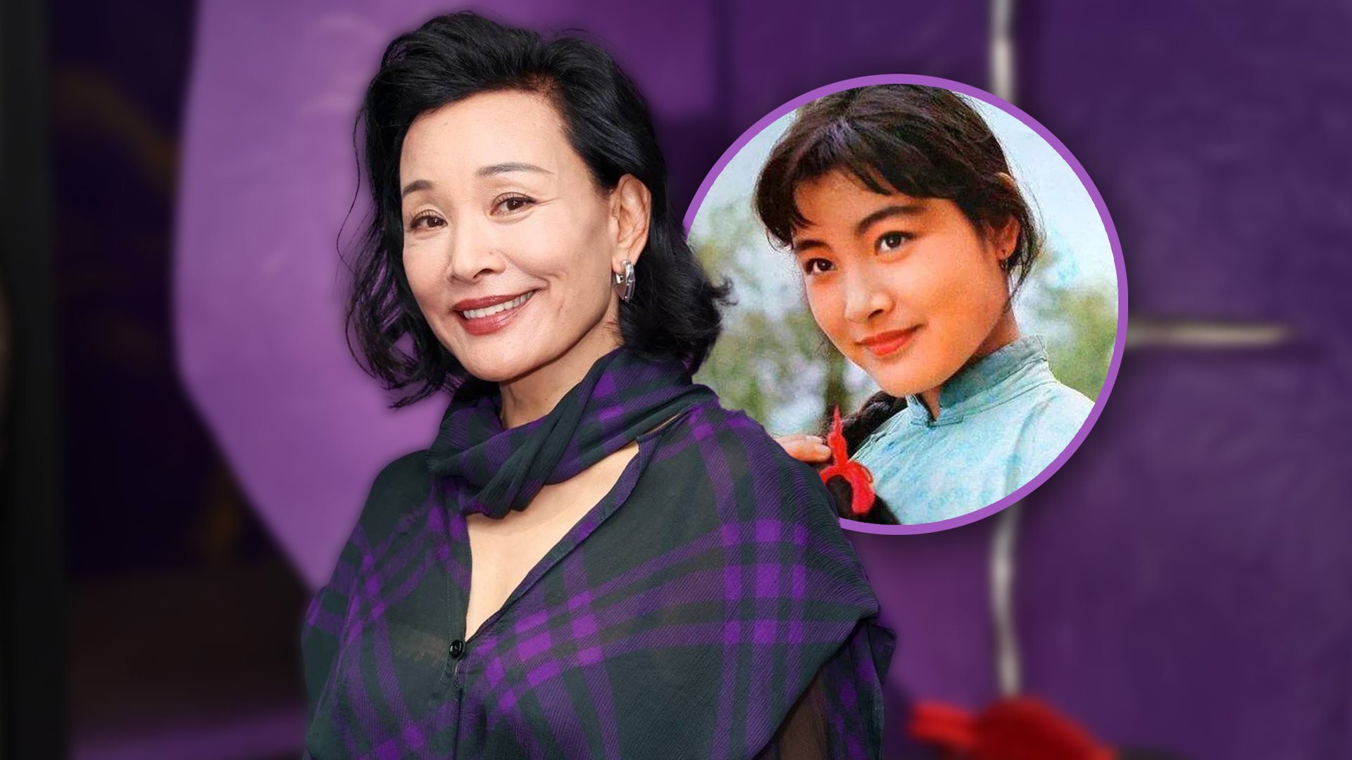 Joan Chen sparked debate online as past dishwashing jobs in US resurfaced in media. Photo: SCMP composite/Baidu/Weibo