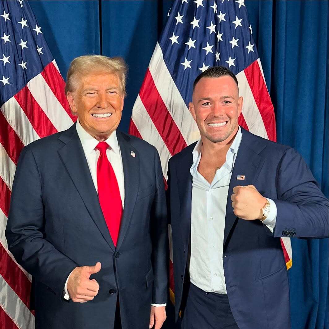 Meet the UFC’s Colby Covington, who campaigned for Trump and just called LeBron James a “scumbag”. Photo: @colbycovington/Instagram