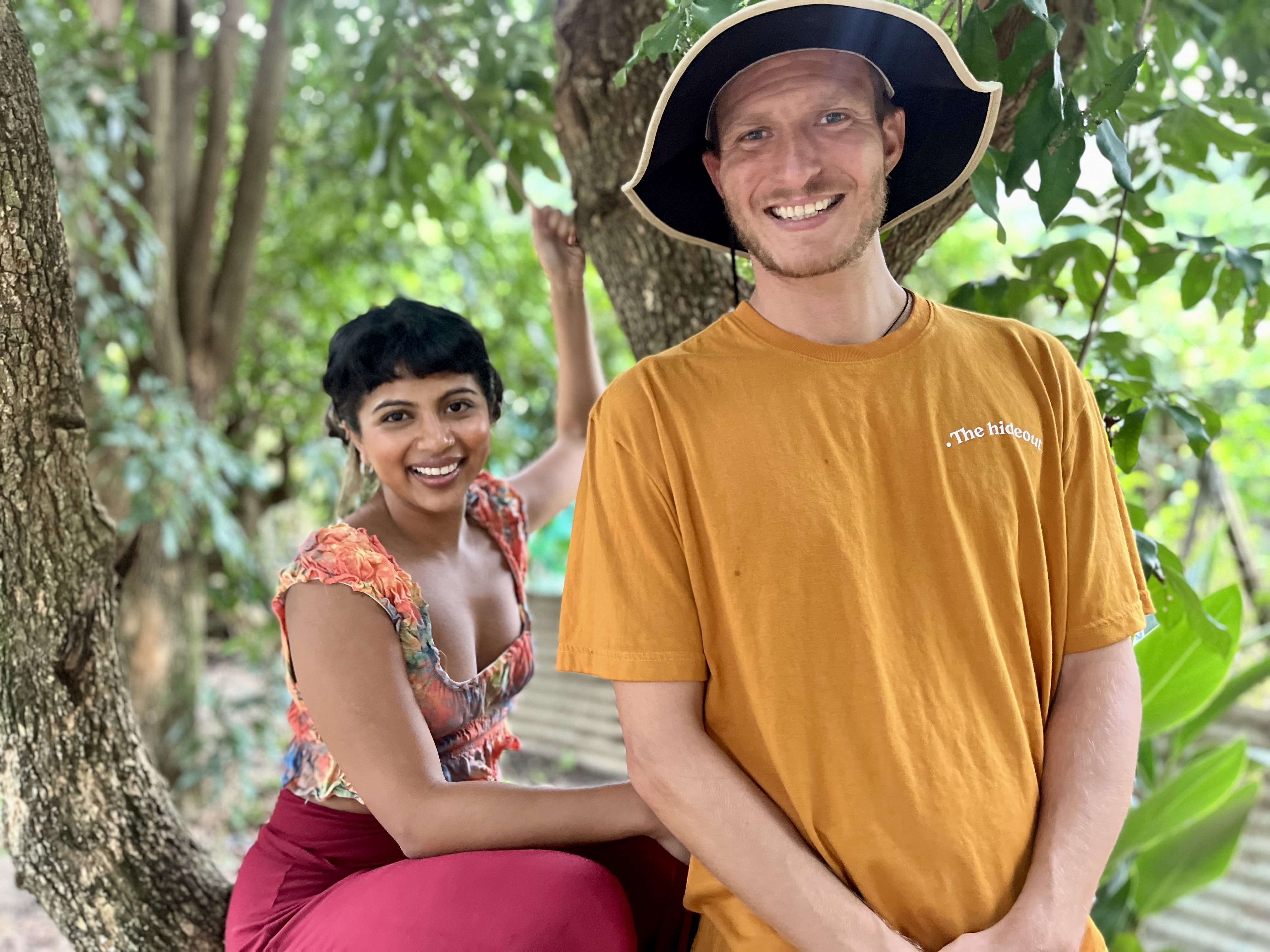 Menaka Jayakody and Alexander Nielsen of wellness company Dharma Bums. Photo: Kylie Knott