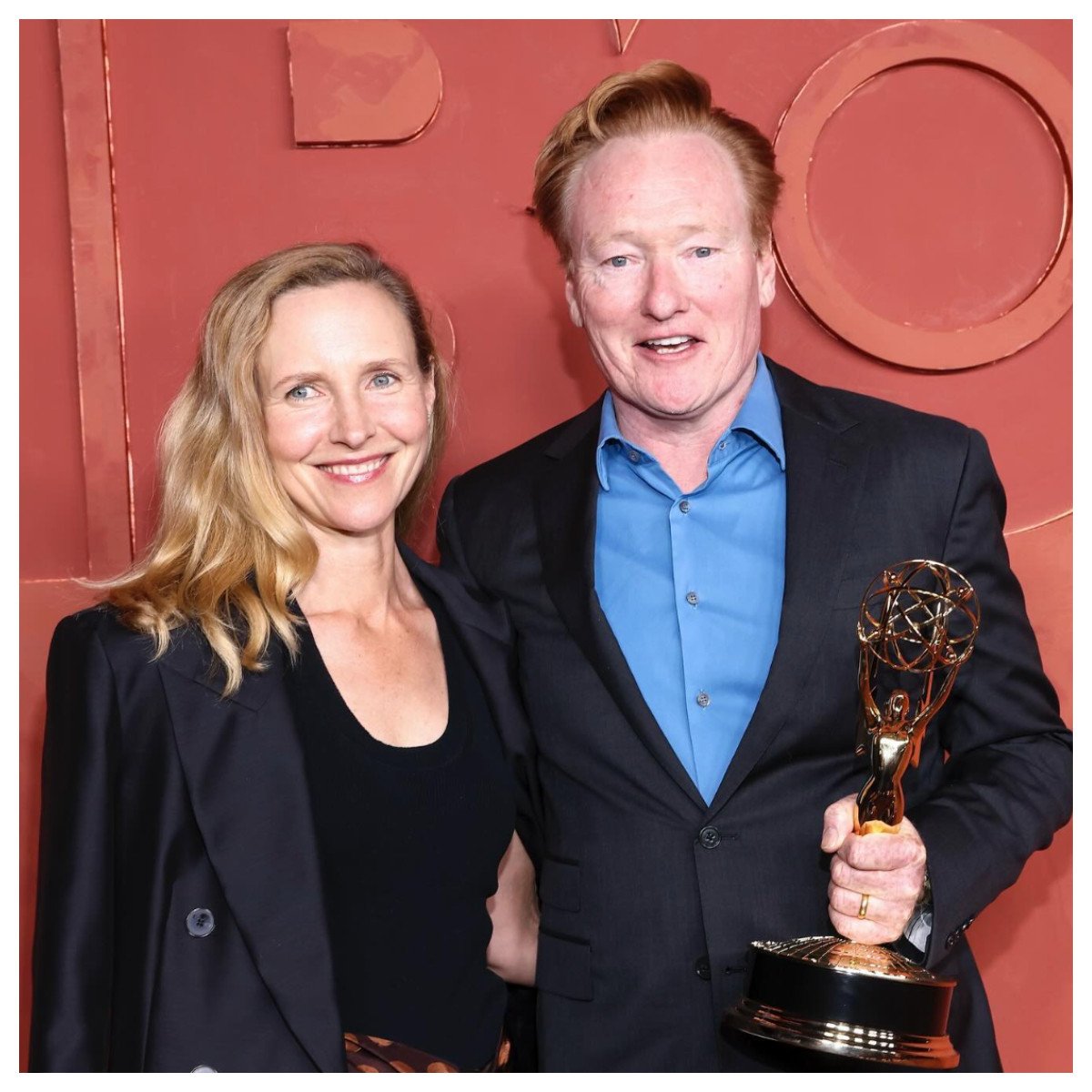 Meet Liza Powel, Conan O’Brien’s supportive playwright wife. Photo: @teamcoco/Instagram