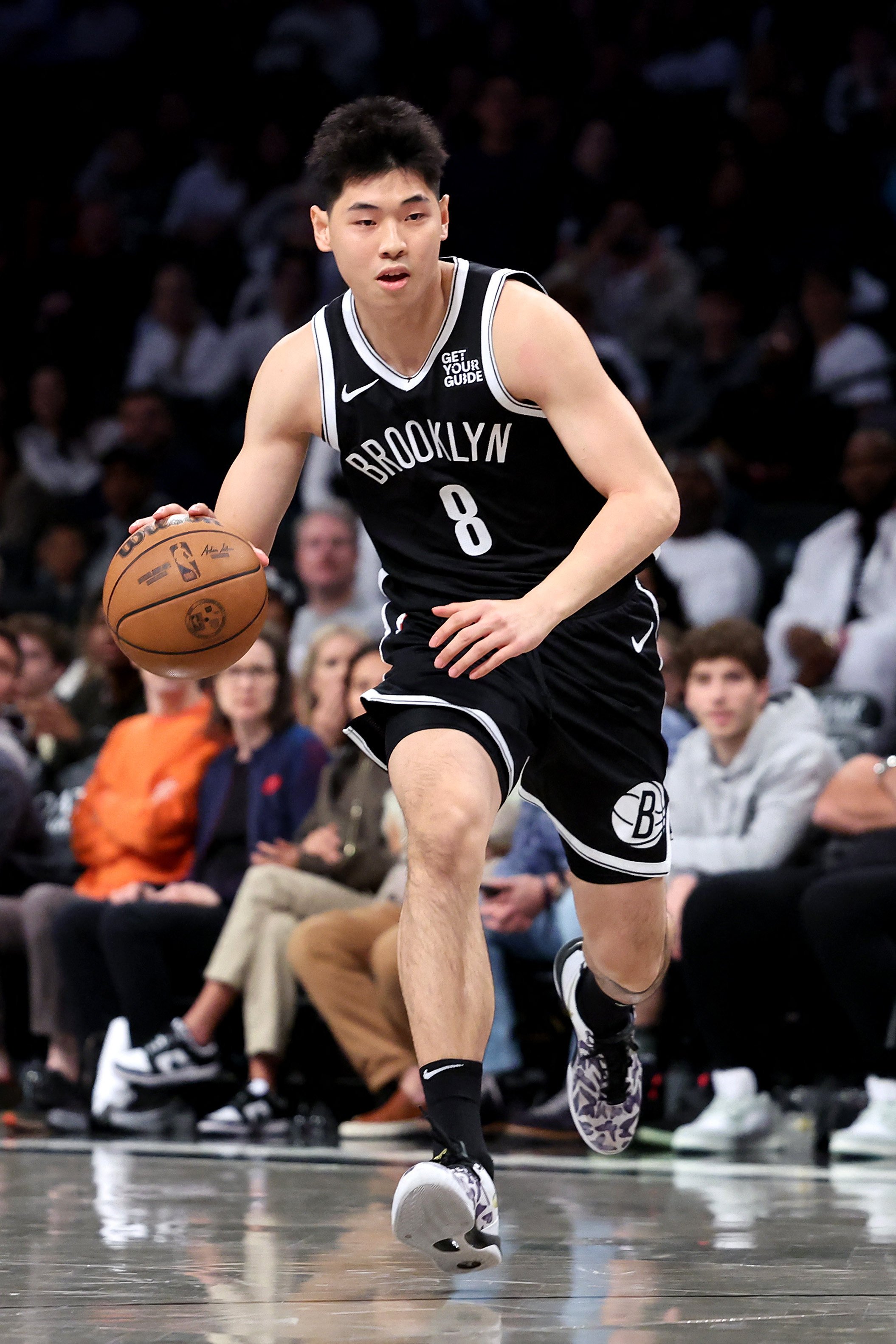 Cui Yongxi has been waived by the Brooklyn Nets as a result of the trade that sent Dennis Shroder to the Golden State Warriors. Photo: AFP