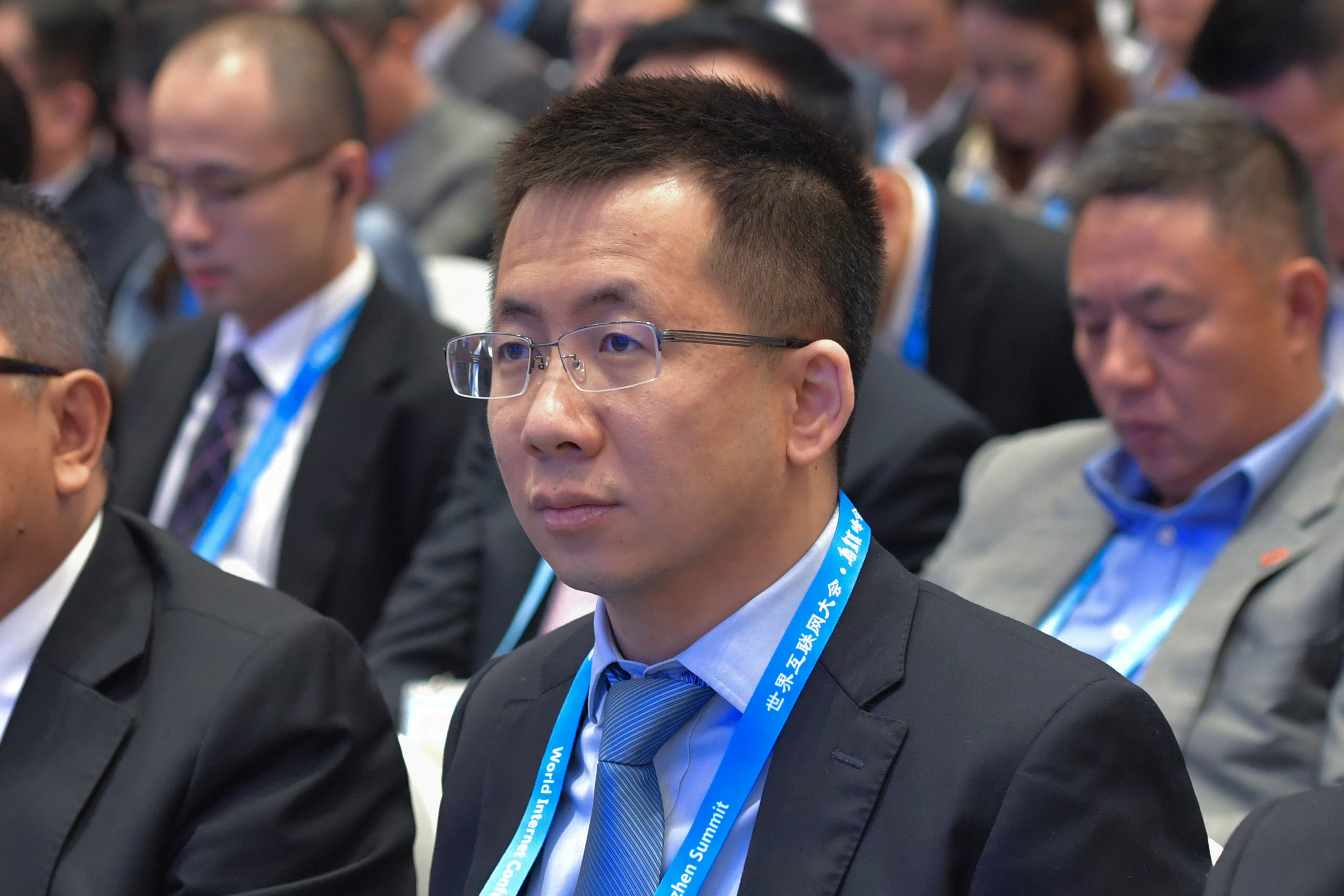 ByteDance founder Zhang Yiming attends the opening ceremony of the 5th World Internet Conference in Wuzhen, in China’s eastern Zhejiang province, on November 7, 2018. Photo: AP