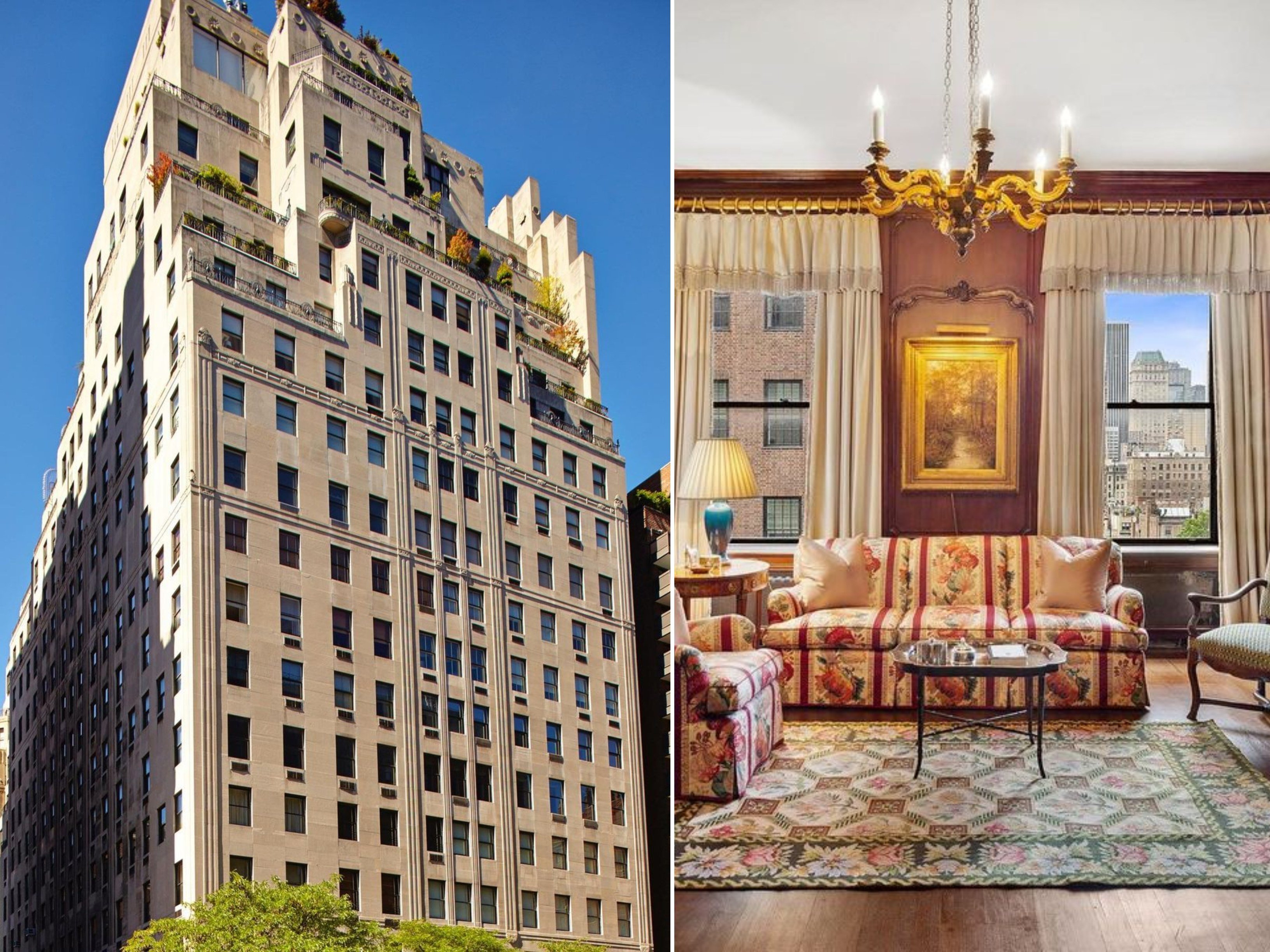 740 Park Avenue is both a storied and ultra-exclusive New York City address. Photos: @brownharrisstevens, @francine.crocker.properties/Instagram