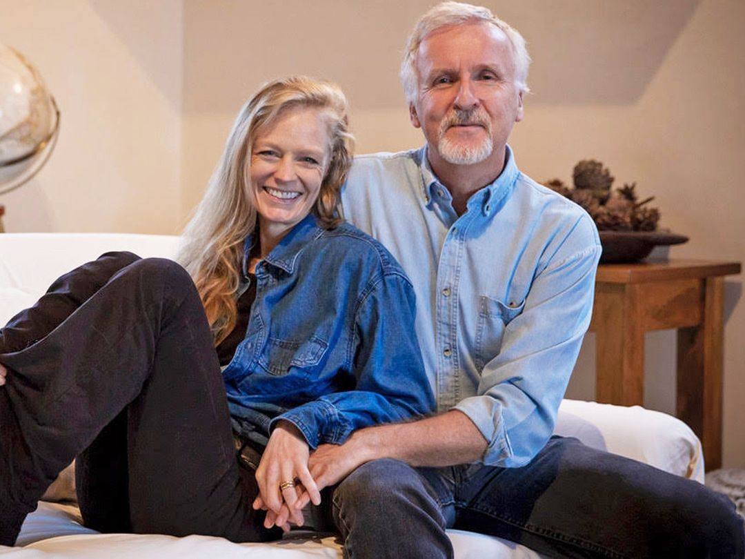 James Cameron and his wife, Suzy Amis Cameron. Photo: @suzyamiscameron/Instagram