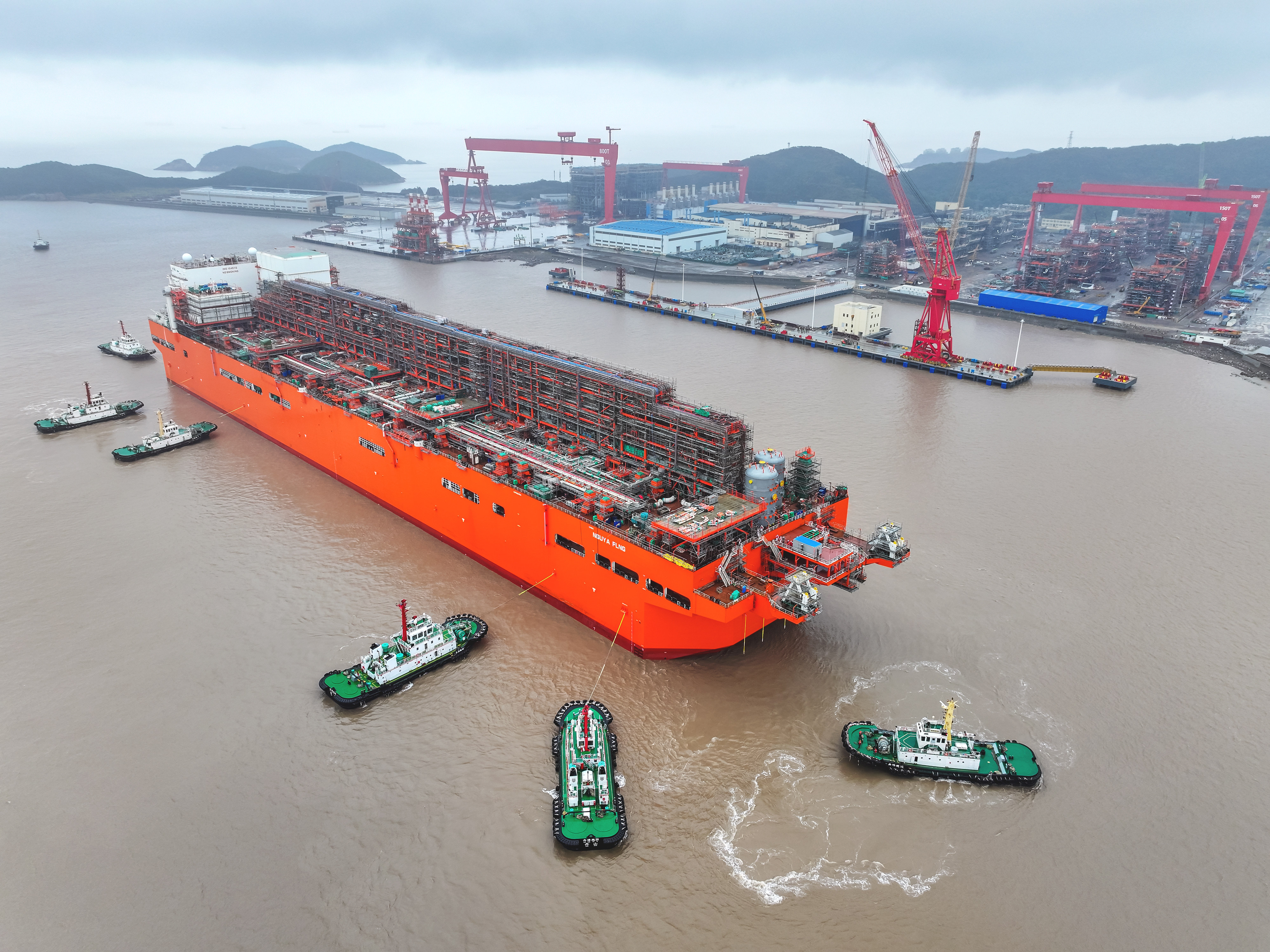 China’s shipyards such as this one in the eastern city of Zhoushan dominate the global industry. Photo: VCG