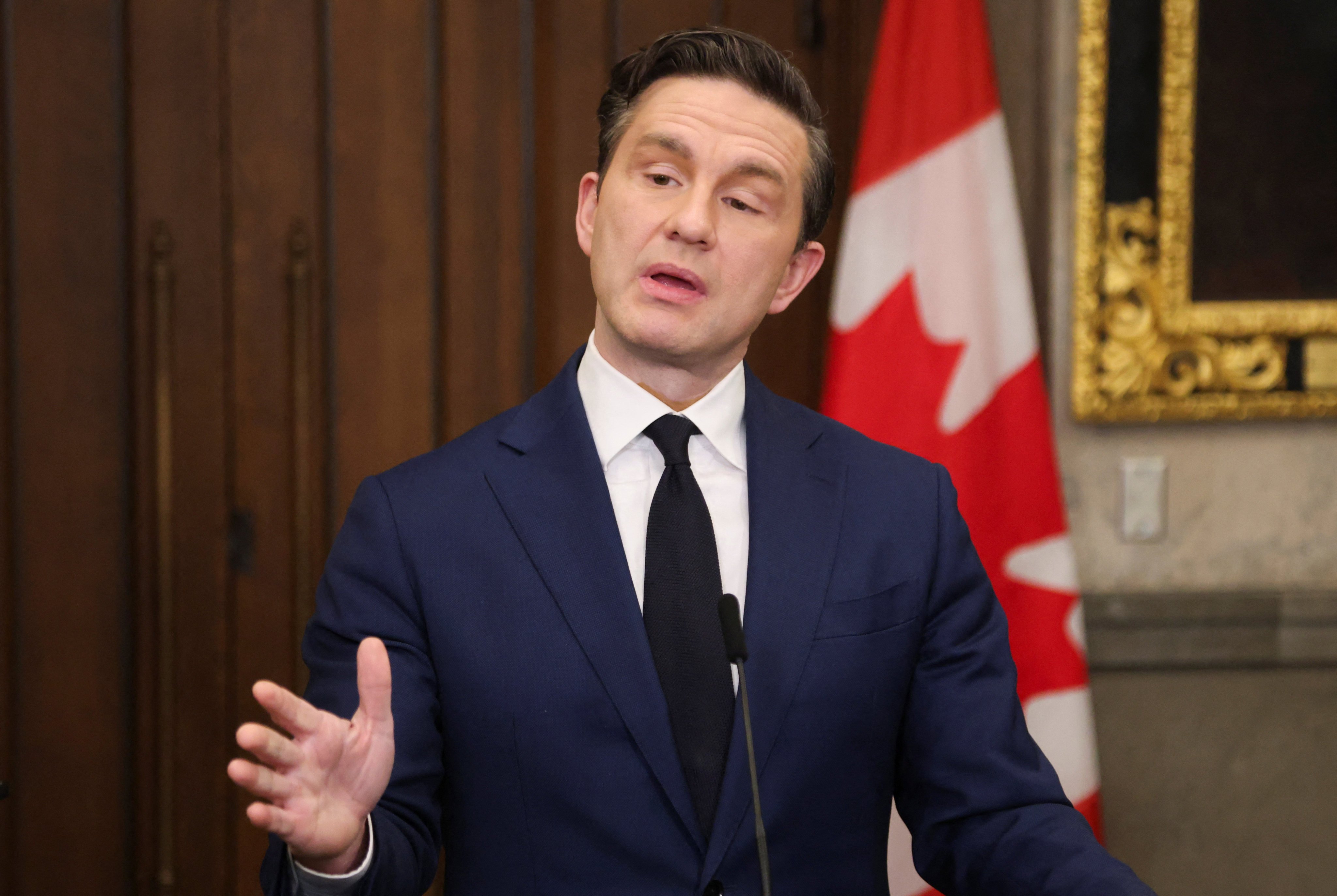 Conservative Party of Canada leader Pierre Poilievre is not known for pulling his punches. Photo: Reuters