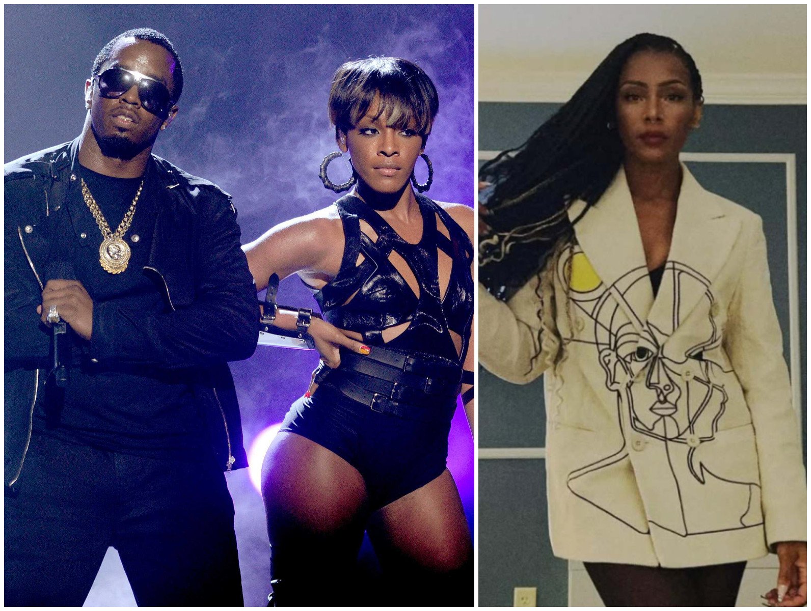 Dawn Richard worked with Diddy for years. Photos: WireImage, @dawnrichard/Instagram