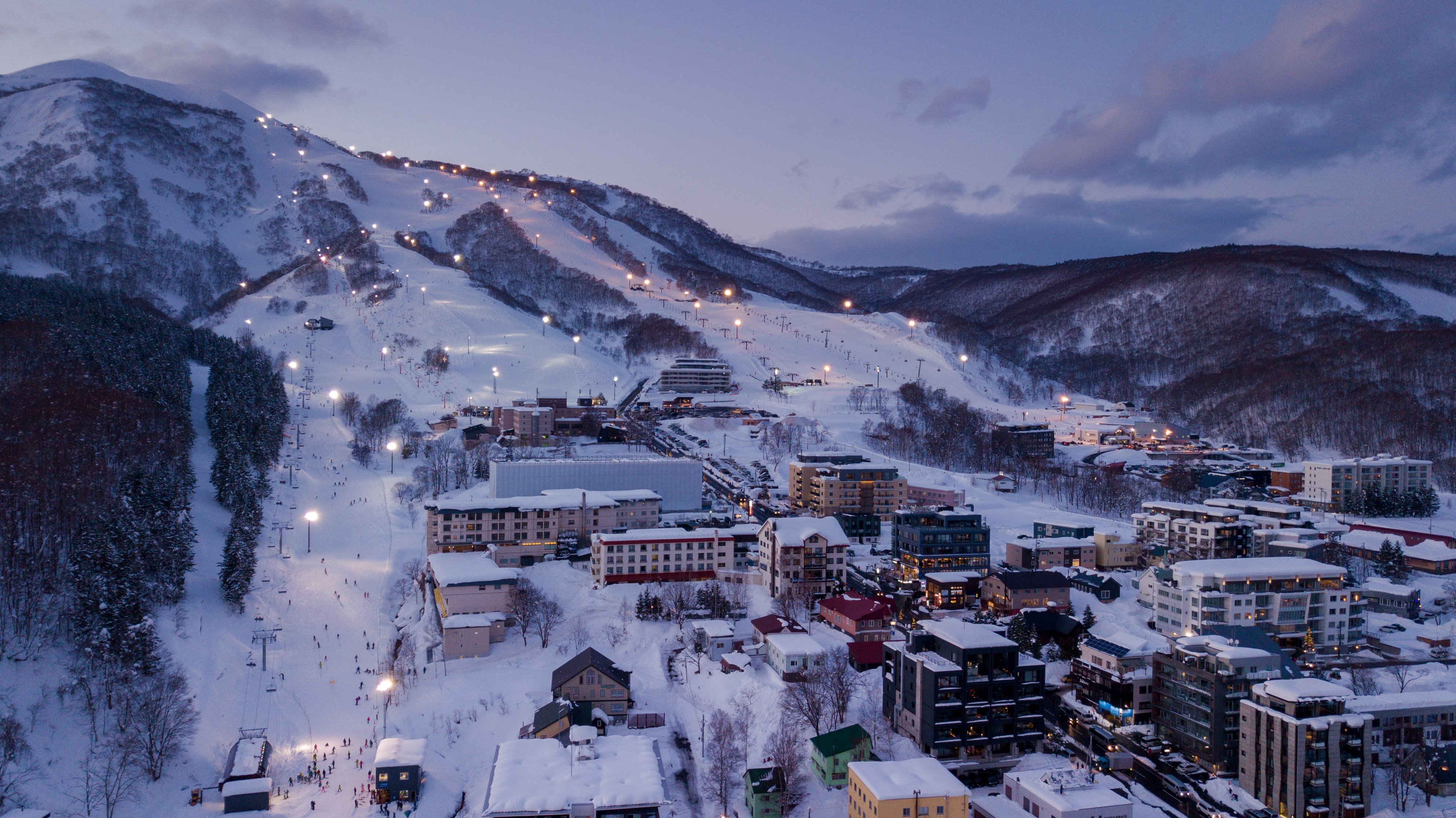 A view of Niseko, a popular skiing destination in Japan that’s constantly renewing itself and drawing more international visitors to its slopes and après-ski facilities. Photo: Shutterstock