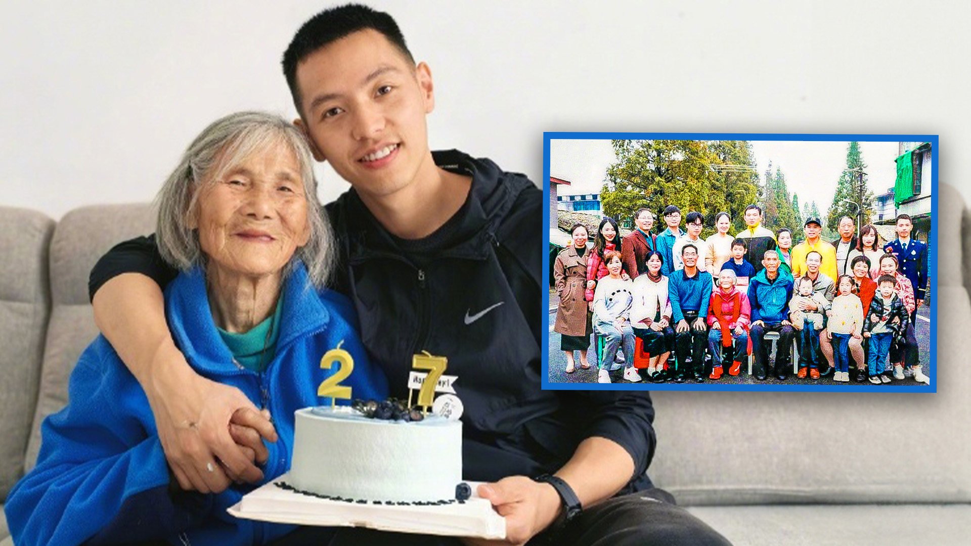 An elderly woman in China has been nominated for the country’s top morality award after she adopted 38 abandoned babies. Photo: SCMP composite/Weibo