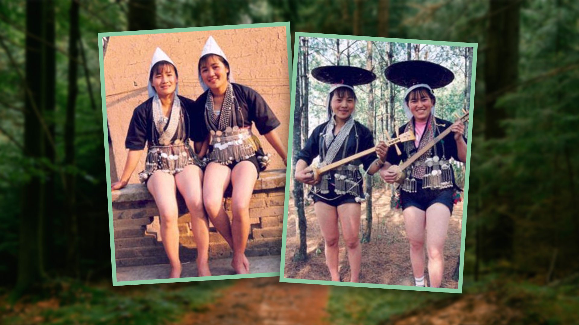 China’s Yiche ethnic minority women are known for open relationships, and  are believed to be the earliest wearers of mini-shorts in the country. Photo: SCMP composite/Shutterstock/Sina