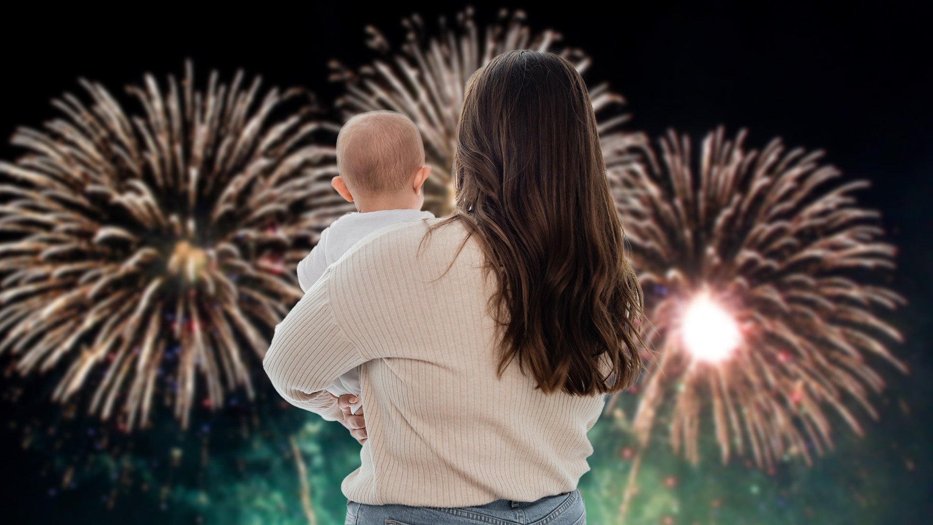 A Chinese boy with heart disease tragically died in his mother’s arms while watching fireworks. Photo: SCMP composite/Shutterstock