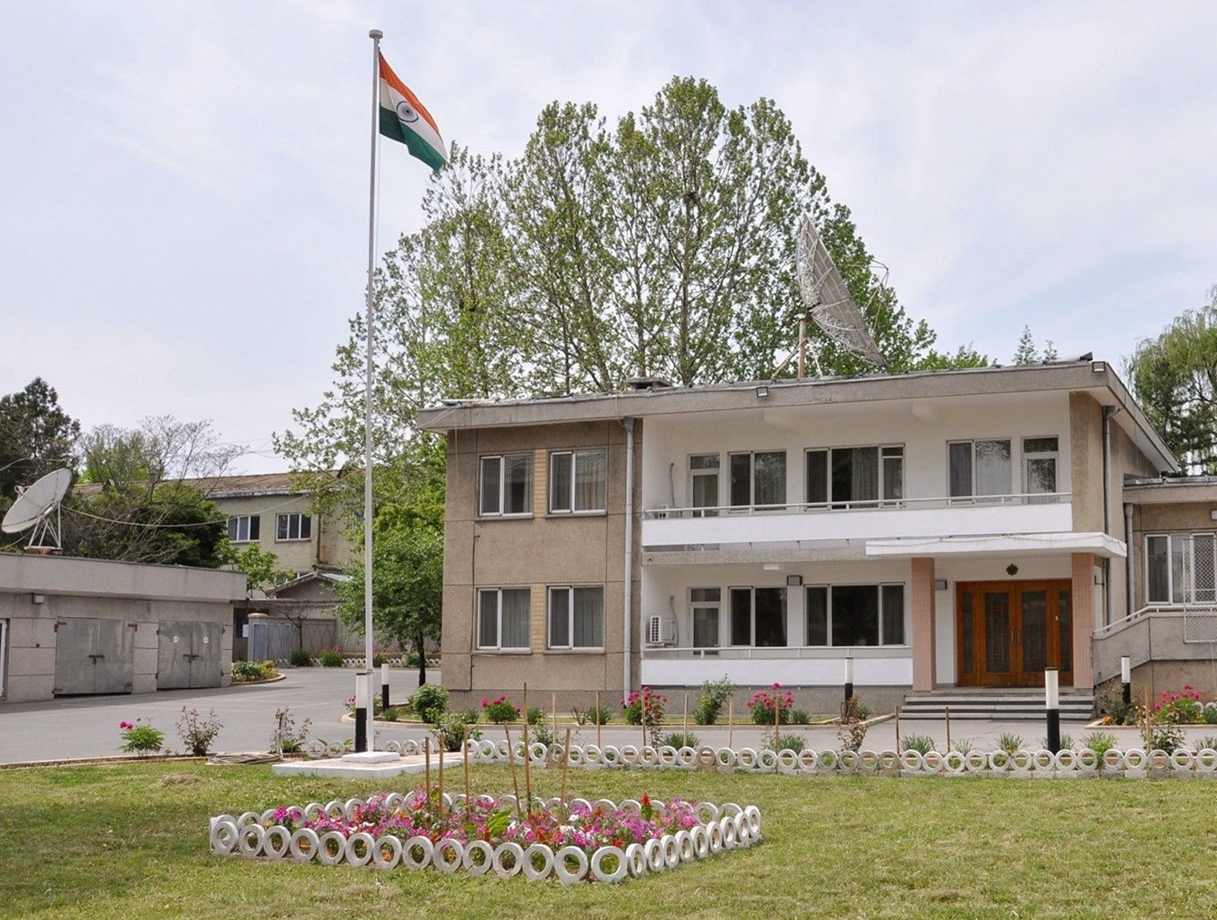 The Indian Embassy in North Korea. Photo: Facebook/Embassy of India, Pyongyang