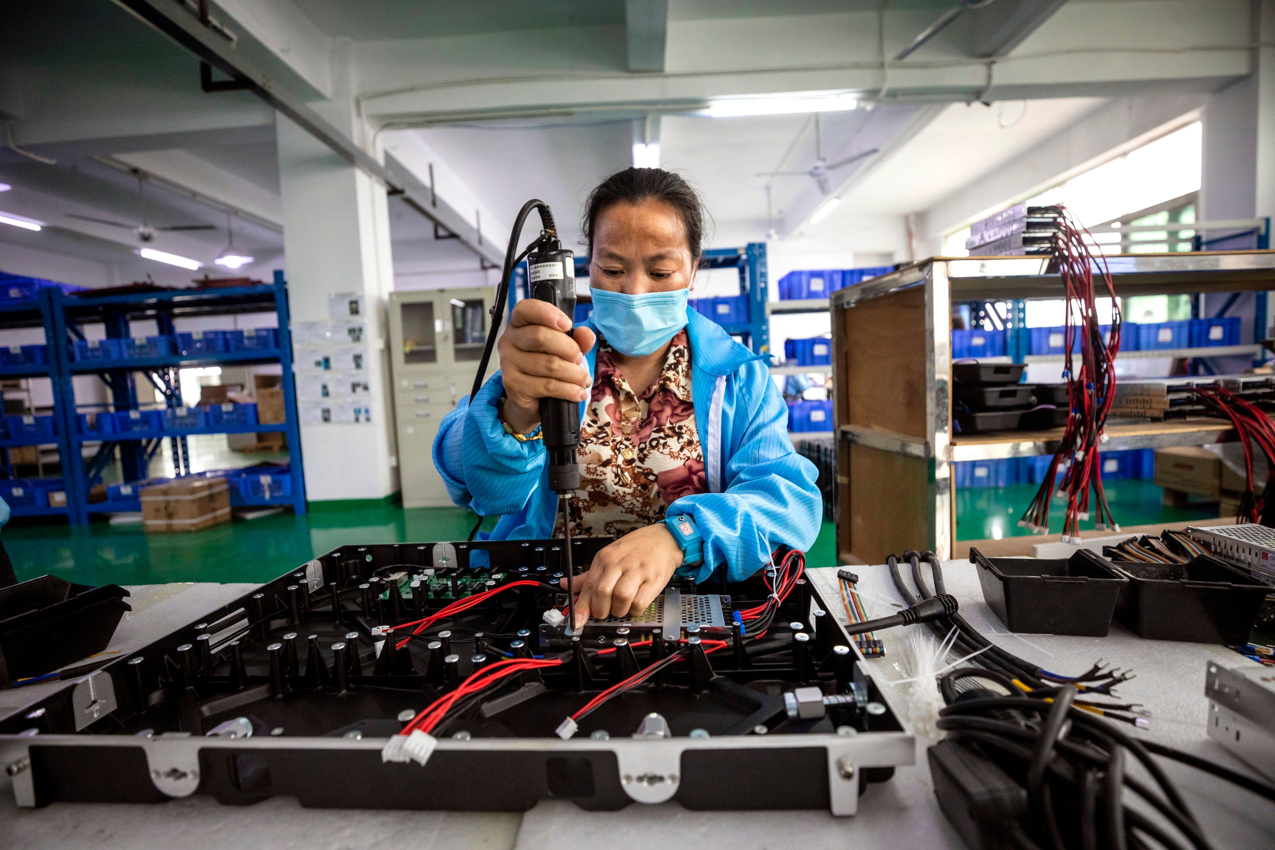 Strong growth in Shenzhen’s trade has been buoyed, in part, by rising demand for Chinese electronics and hi-tech products. Photo: EPA-EFE