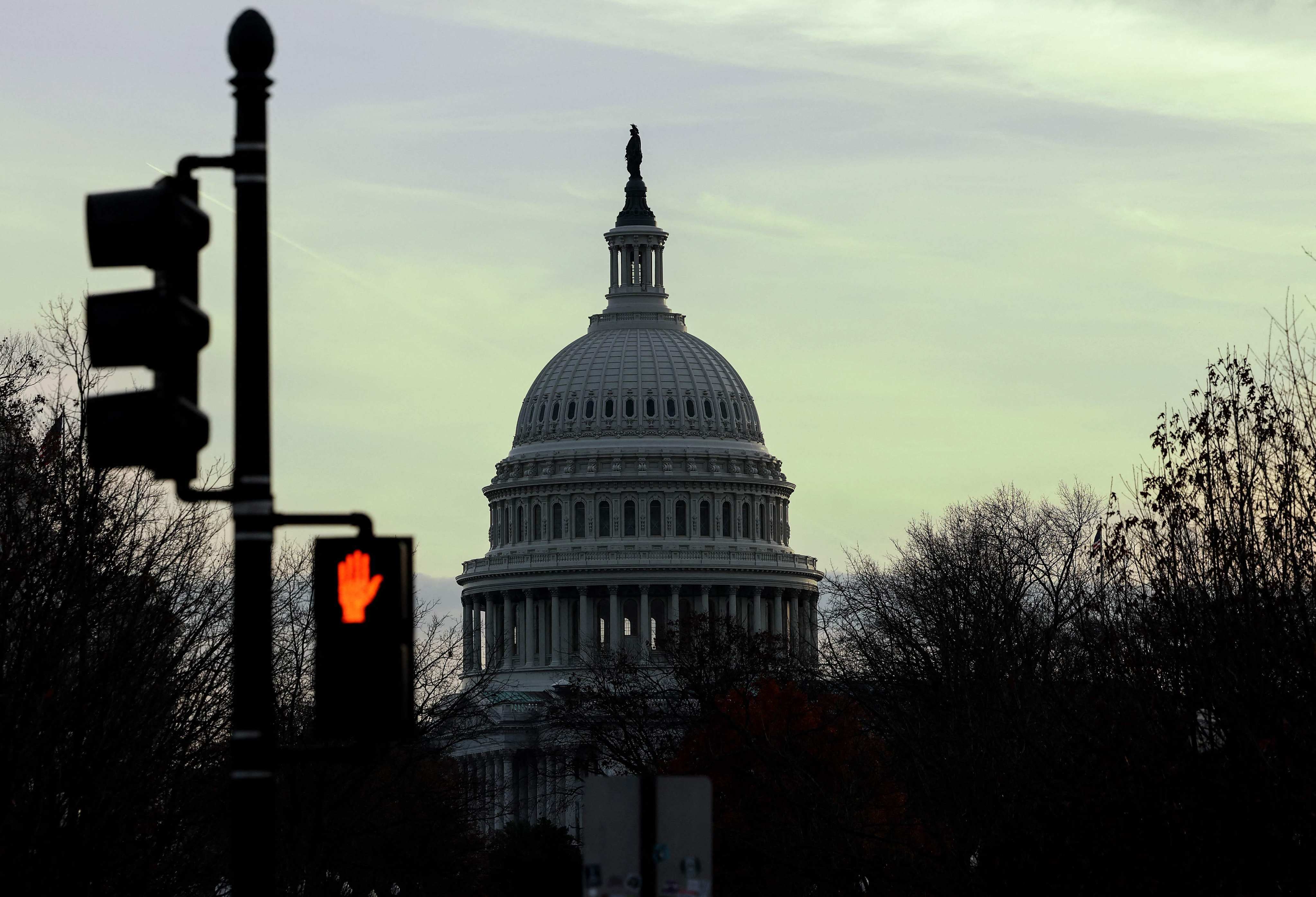 The US Capitol in Washington, DC. Photo: AFP