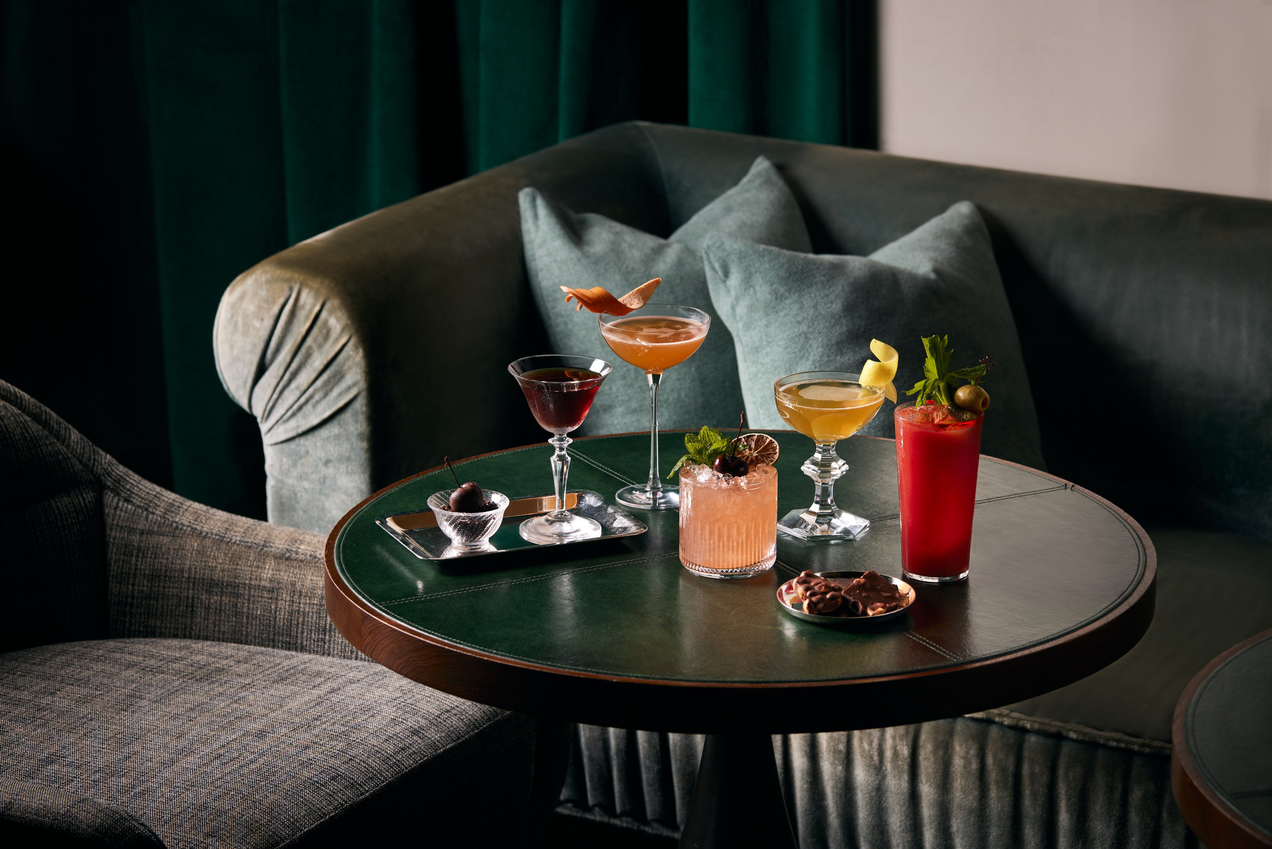 Darkside’s new cocktail menu features classic recipes from the 1920s and 1930s. Photo: DarkSide