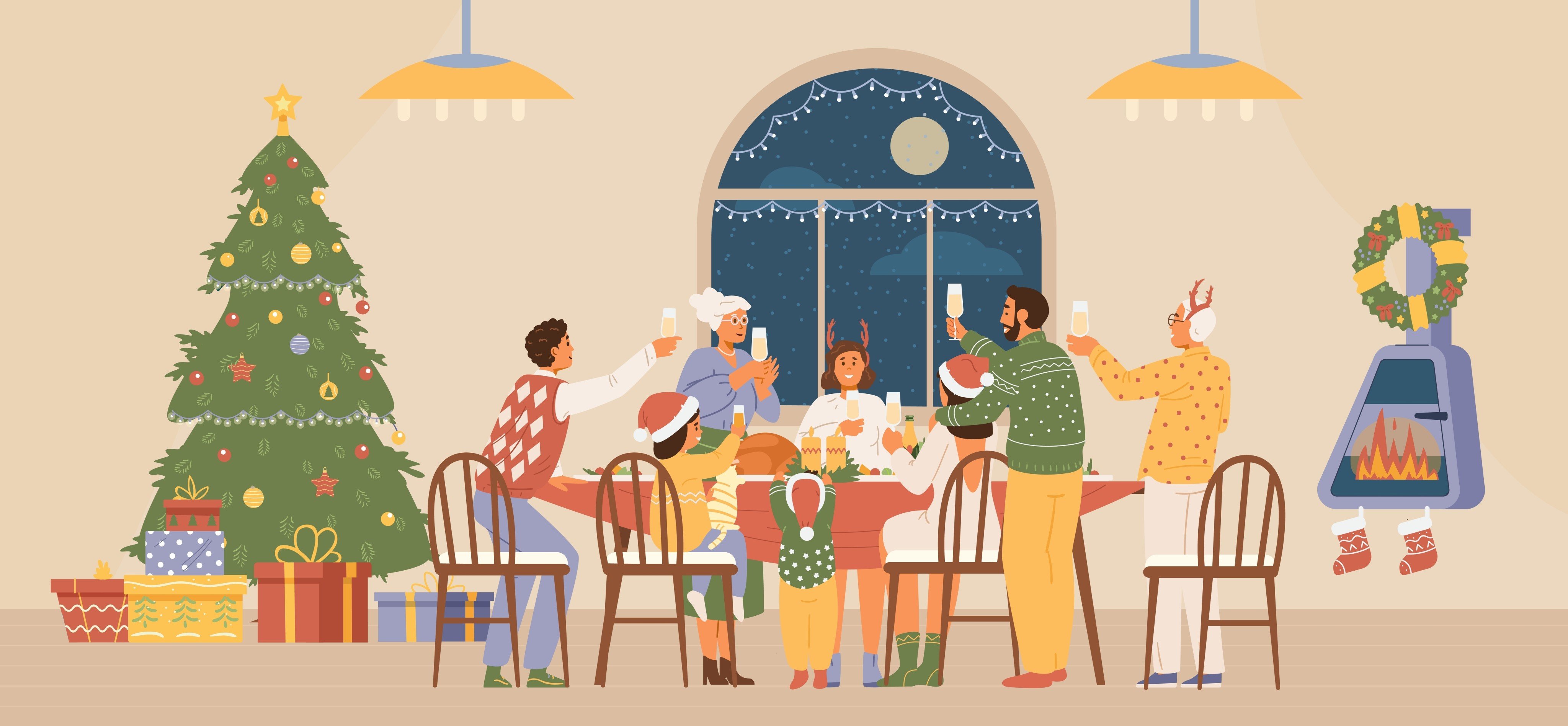 The holidays are the perfect time to connect with family and loved ones but it can come with challenges. Photo: Shutterstock