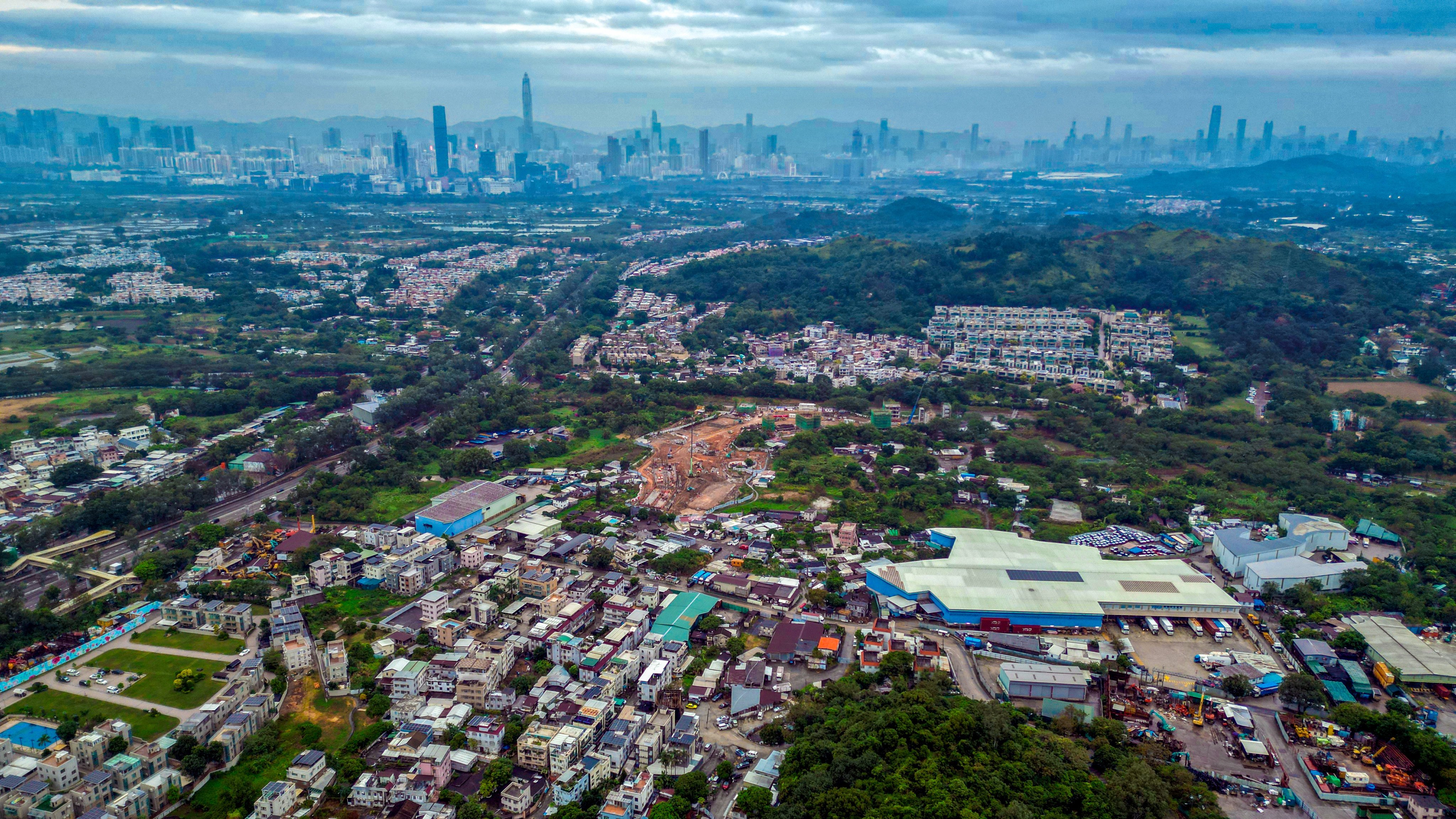 The Ngau Tam Mei site in the Northern Metropolis, with land reserved for Hong Kong’s third medical school. Photo: May Tse