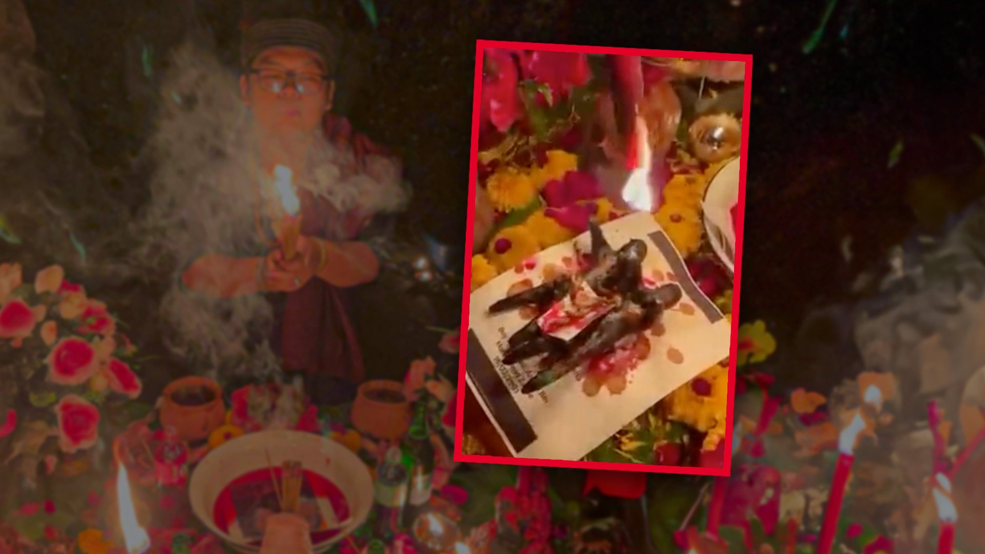 A Singapore online store’s offering of a “bloodworm love spell” ritual for US$360 per session has ignited controversy and debate. Photo: SCMP composite/carousell.sg