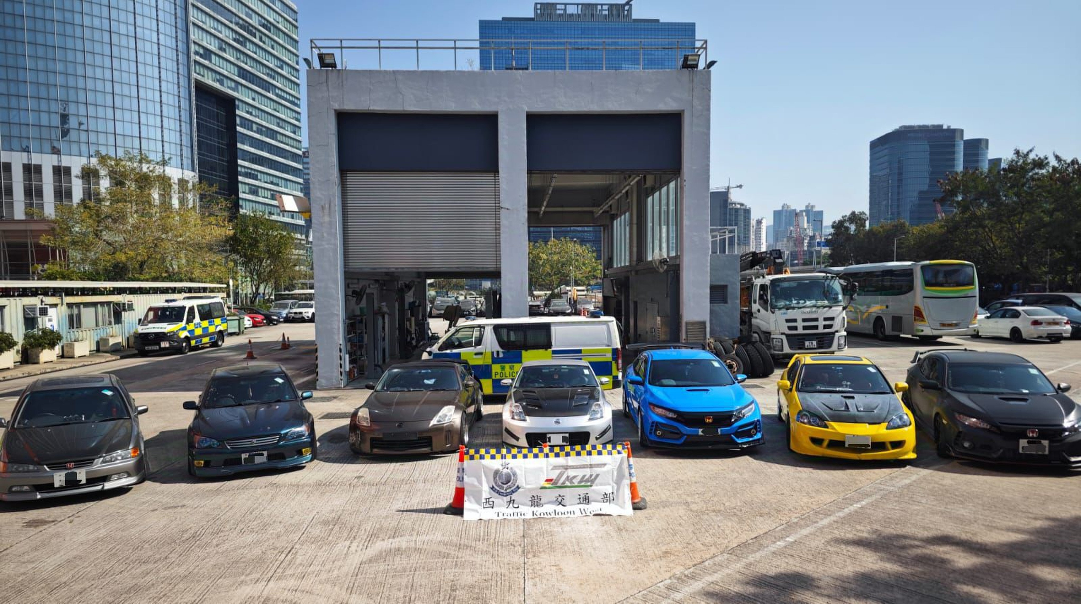 Police have arrested 25 people in a crackdown on illegal street racing. Photo: Handout