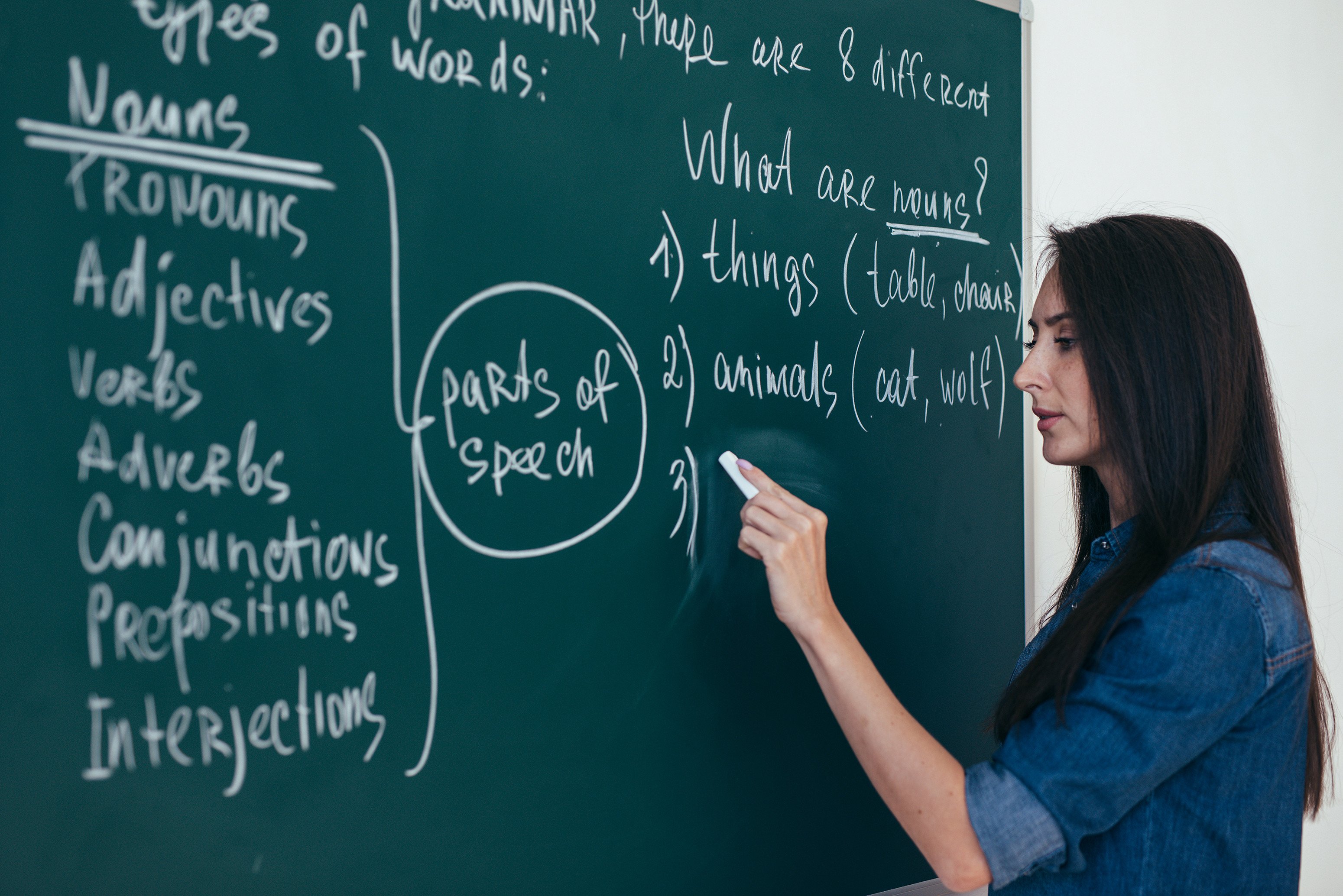 When a native English teacher is made to take on a regular class instead of giving oral lessons to say, six to eight classes, far fewer students are exposed to their native-level English and teaching. Photo: Shutterstock 