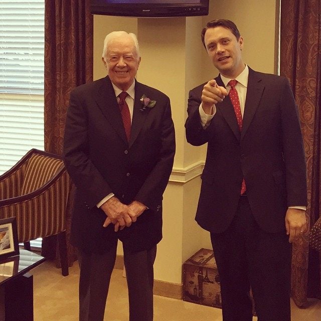 Meet late US president Jimmy Carter’s grandson, Jason Carter. Photo: @carter4governor/Instagram