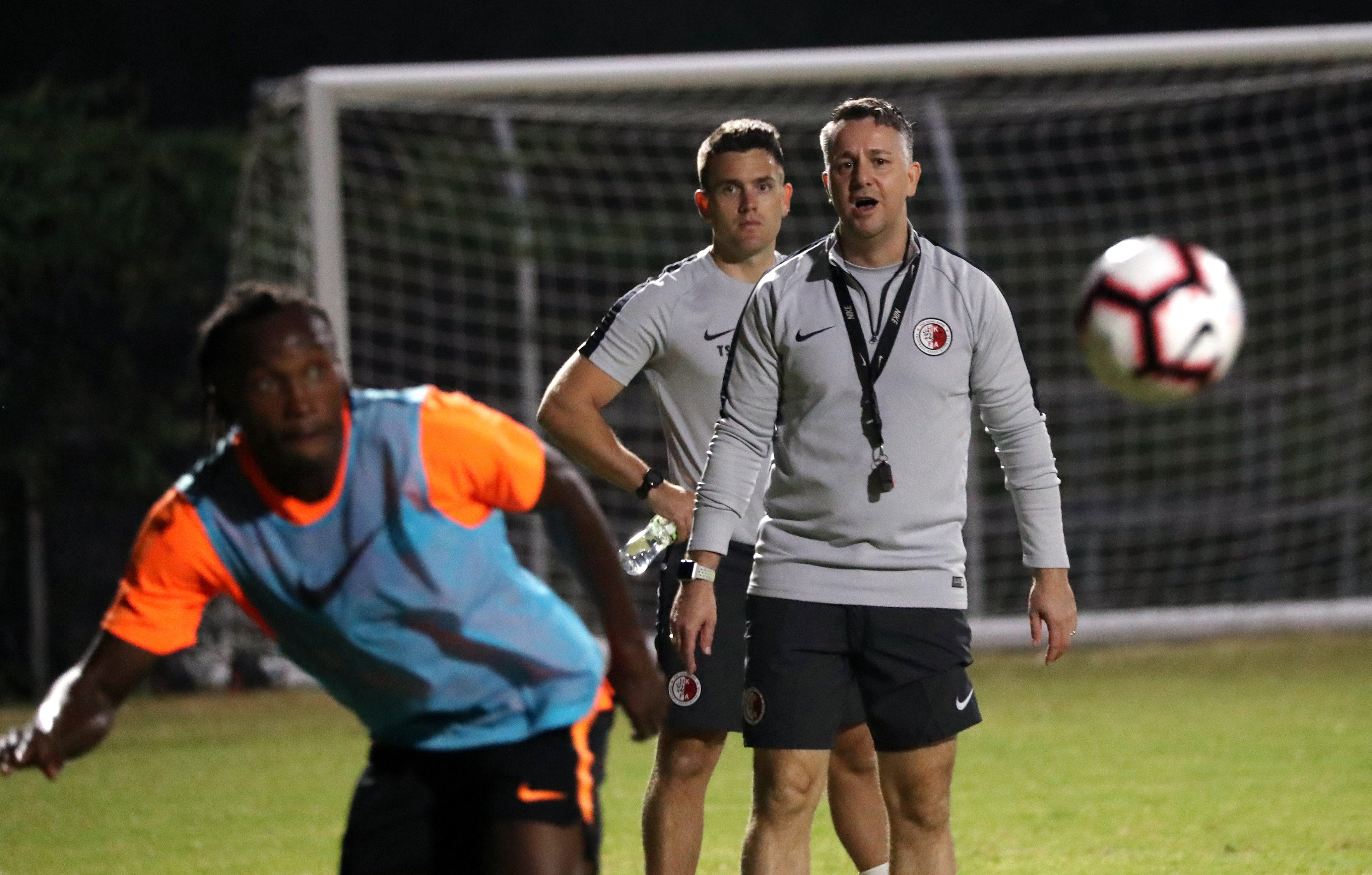 Among his many positions, Gary White briefly coached Hong Kong in 2018. Photo: Edward Wong