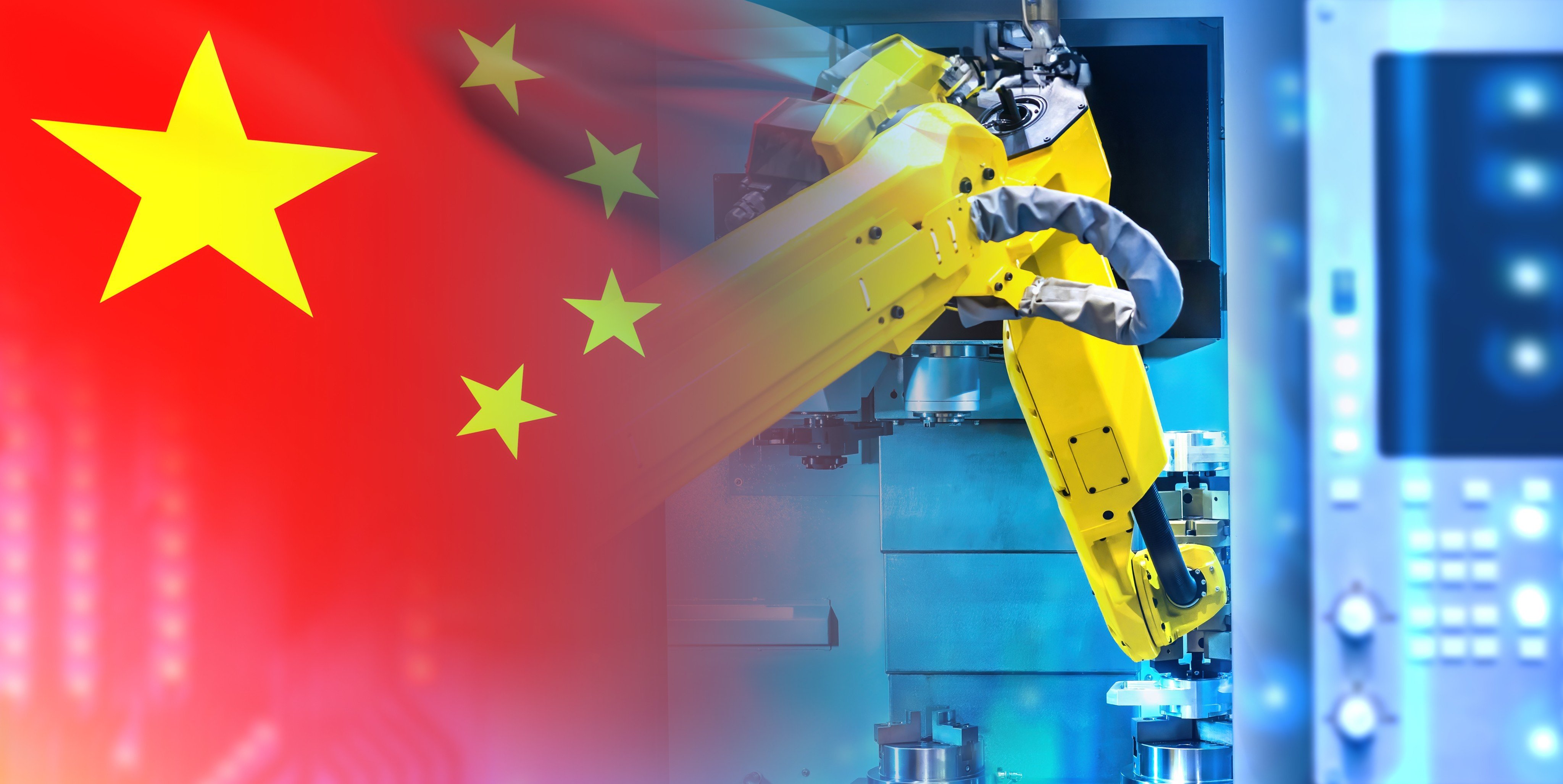 China had 470 robots per 10,000 employees in 2023, up from 402 units a year earlier. Photo: Shutterstock