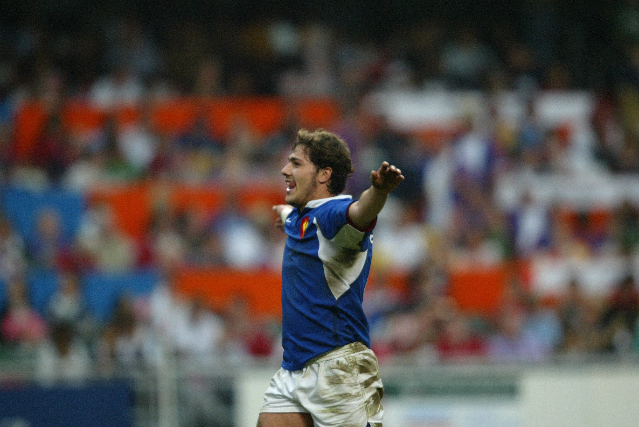 Laurent Ferrères playing for France at the 2004 Hong Kong Sevens. Photo: SCMP