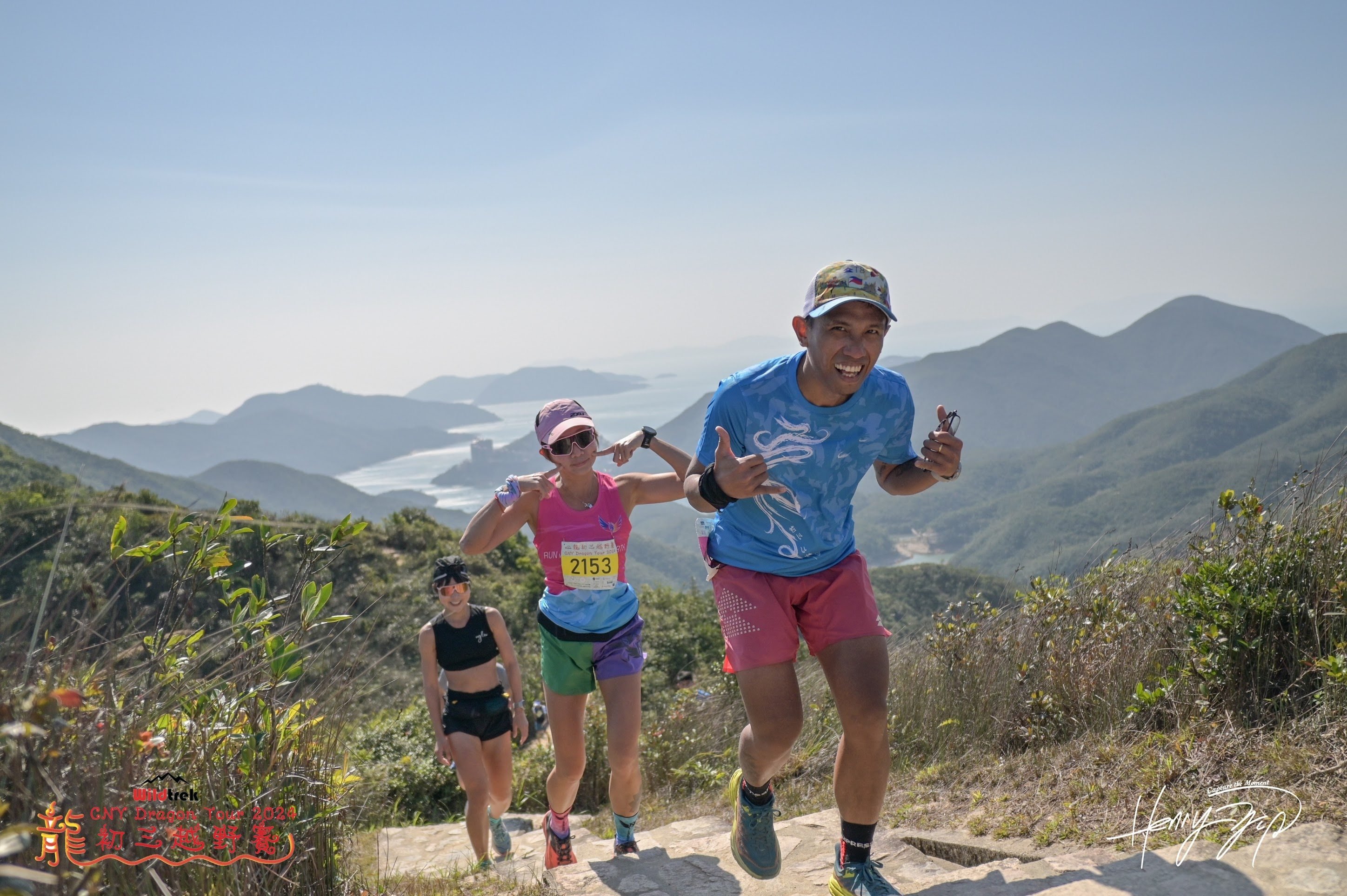 Runners on Wildtrek Hong Kong’s Chinese New Year Dragon Tour in 2024. This year’s run, the Snake Tour, is the second edition of what is planned to be an annual running event. Photo: Wildtrek Hong Kong